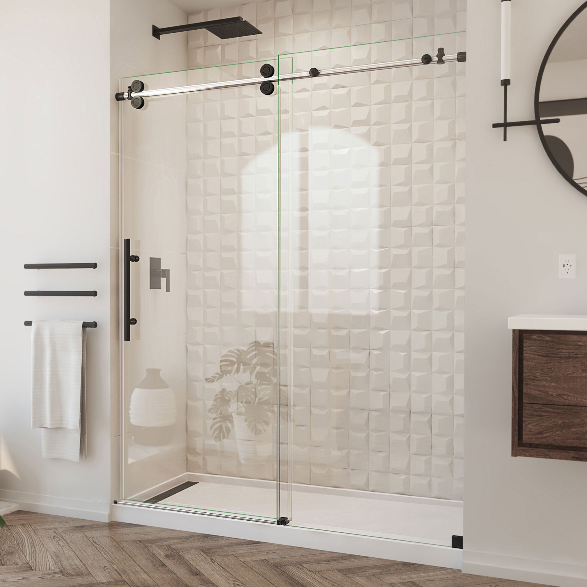 DreamLine Enigma-XO 56-60" W Shower Door