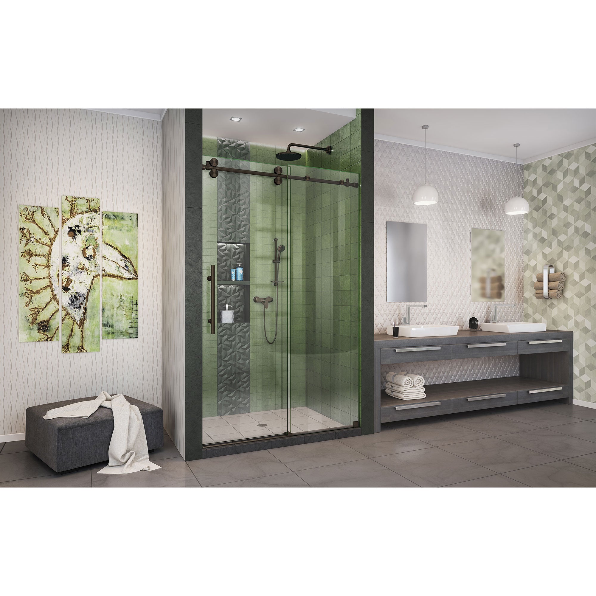 DreamLine Enigma-XO 44-48" W Shower Door