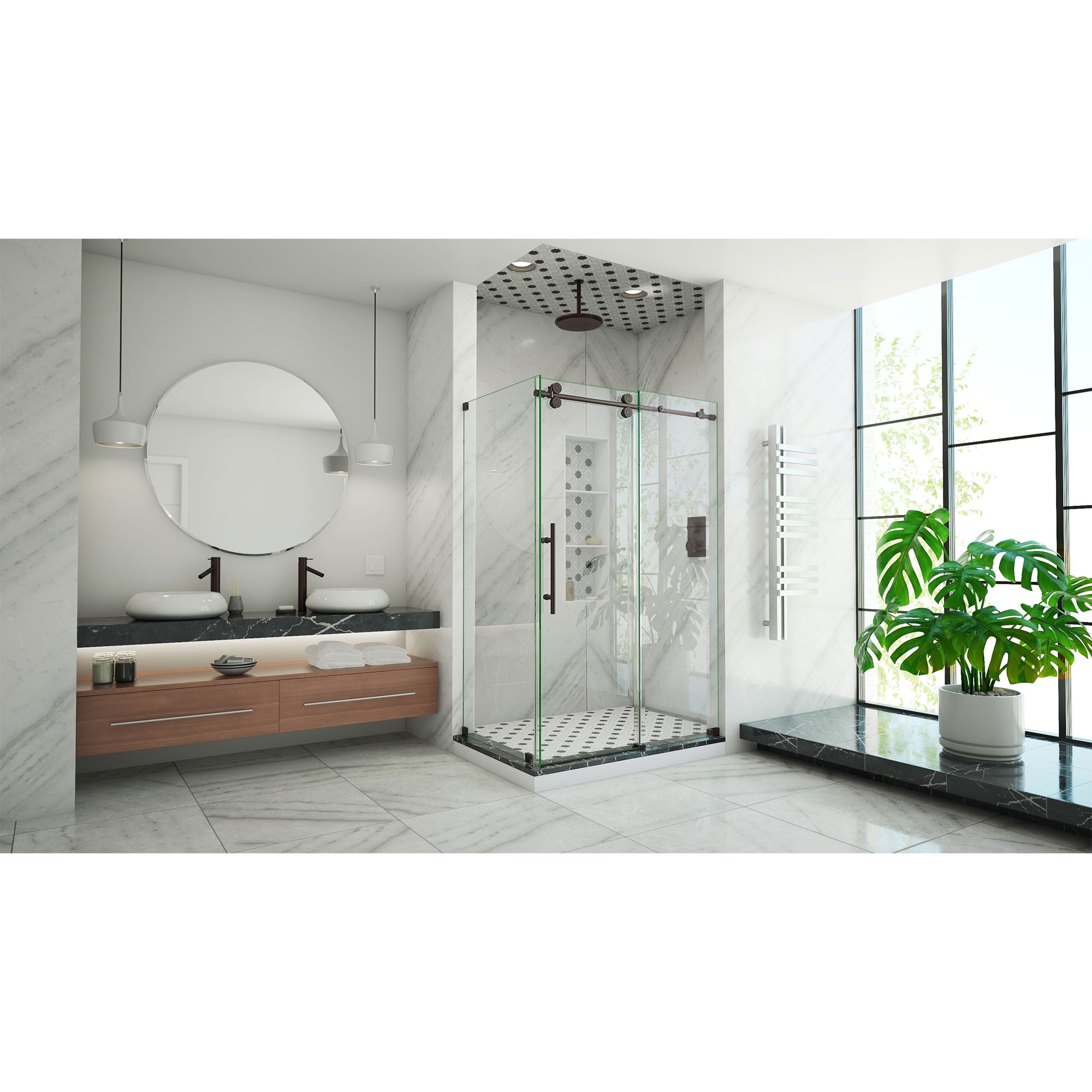 DreamLine Enigma-XO 44.38-48.38" W Shower Enclosure