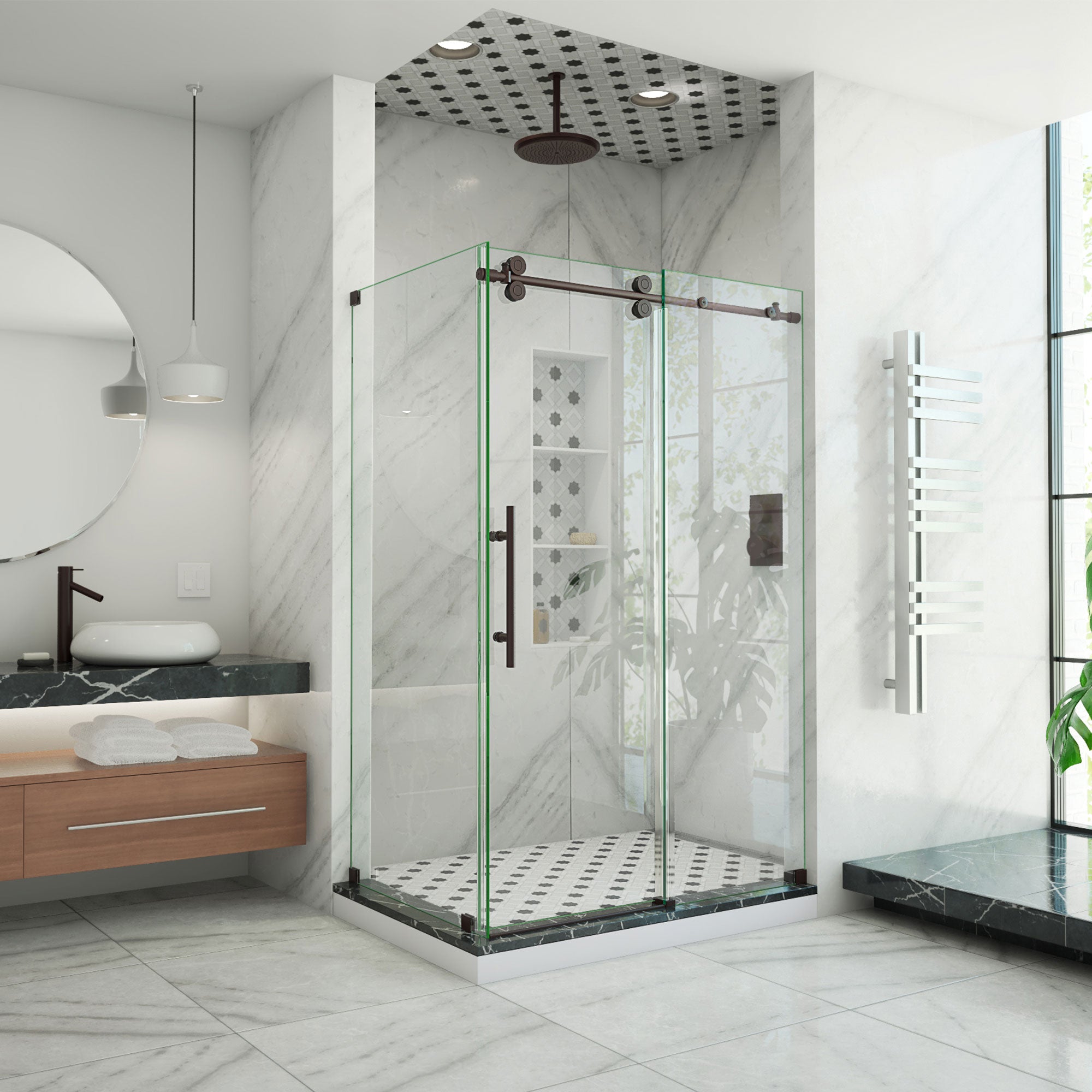 DreamLine Enigma-XO 44.38-48.38" W Shower Enclosure
