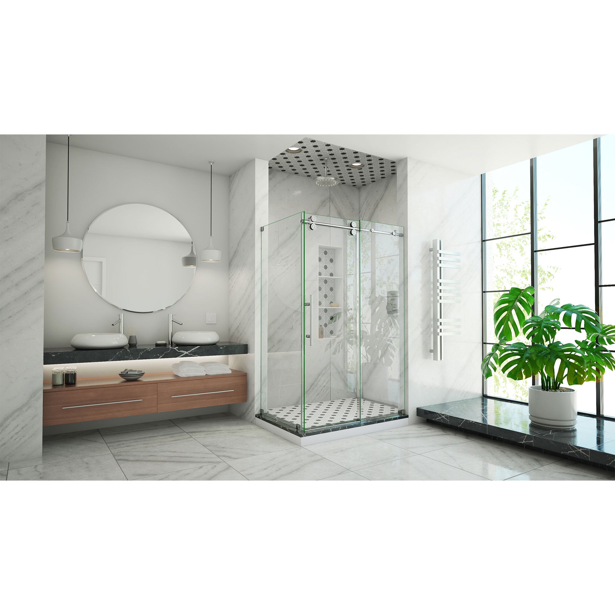 DreamLine Enigma-XO 44.38-48.38" W Shower Enclosure