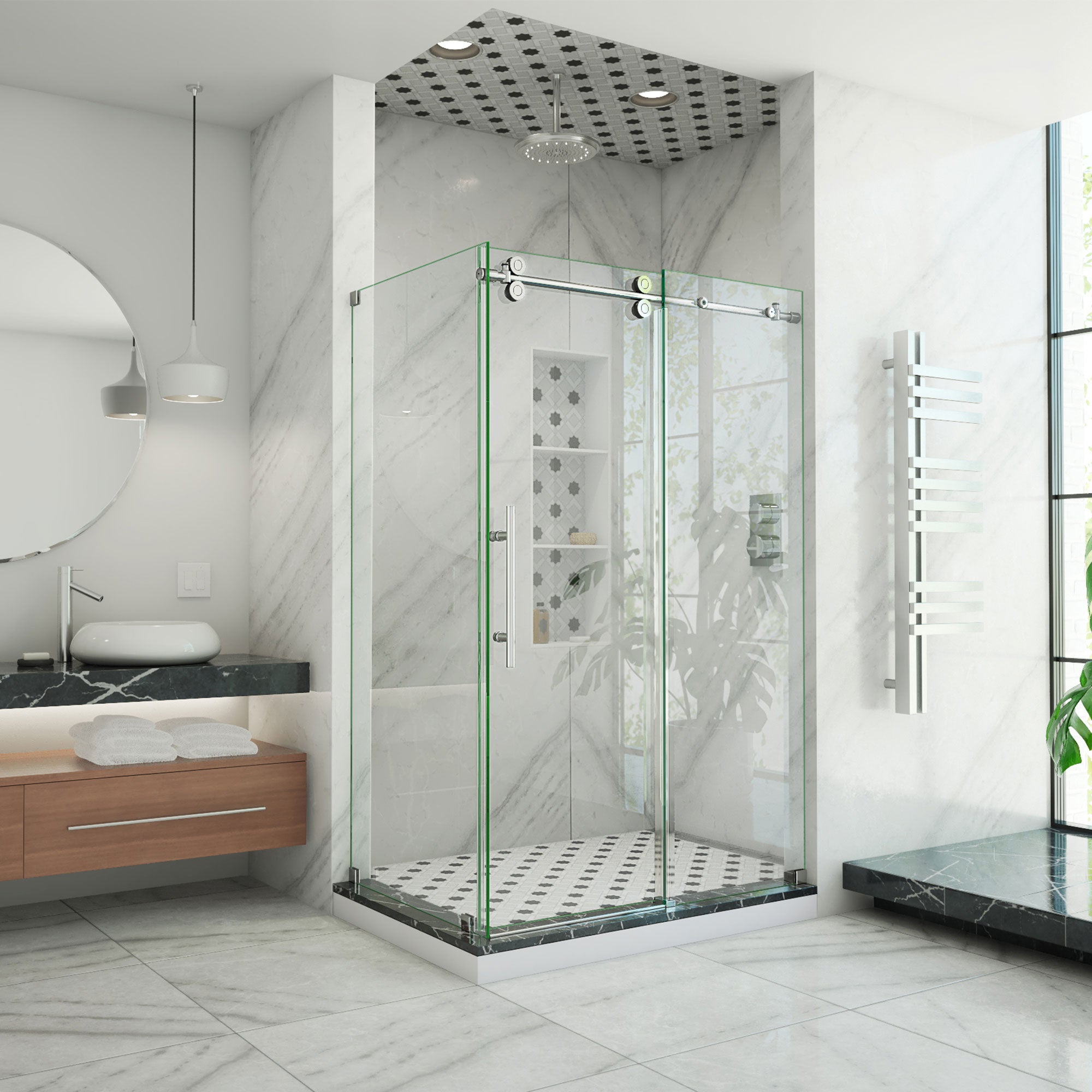 DreamLine Enigma-XO 44.38-48.38" W Shower Enclosure