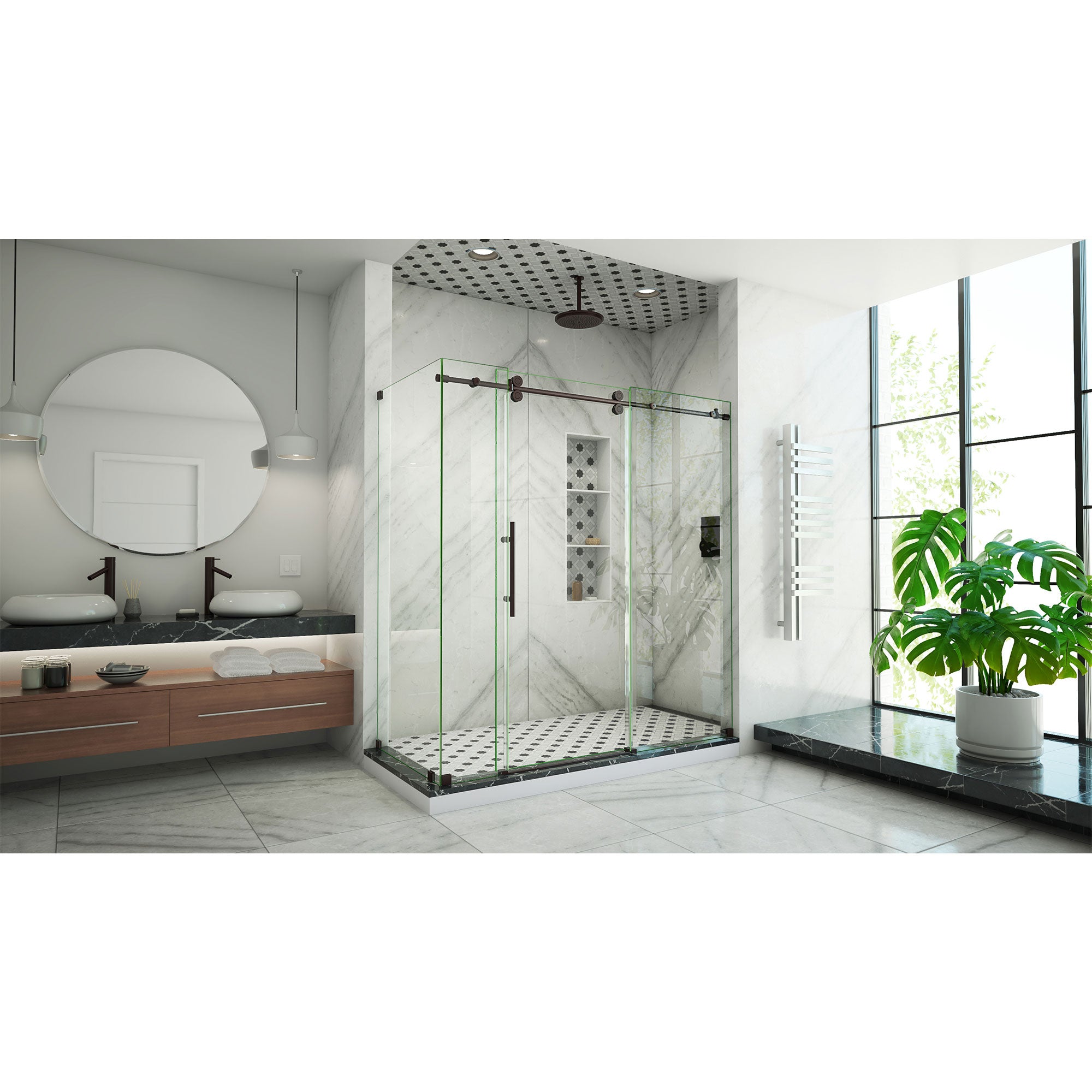 DreamLine Enigma-XO 68.38-72.38" W Shower Enclosure