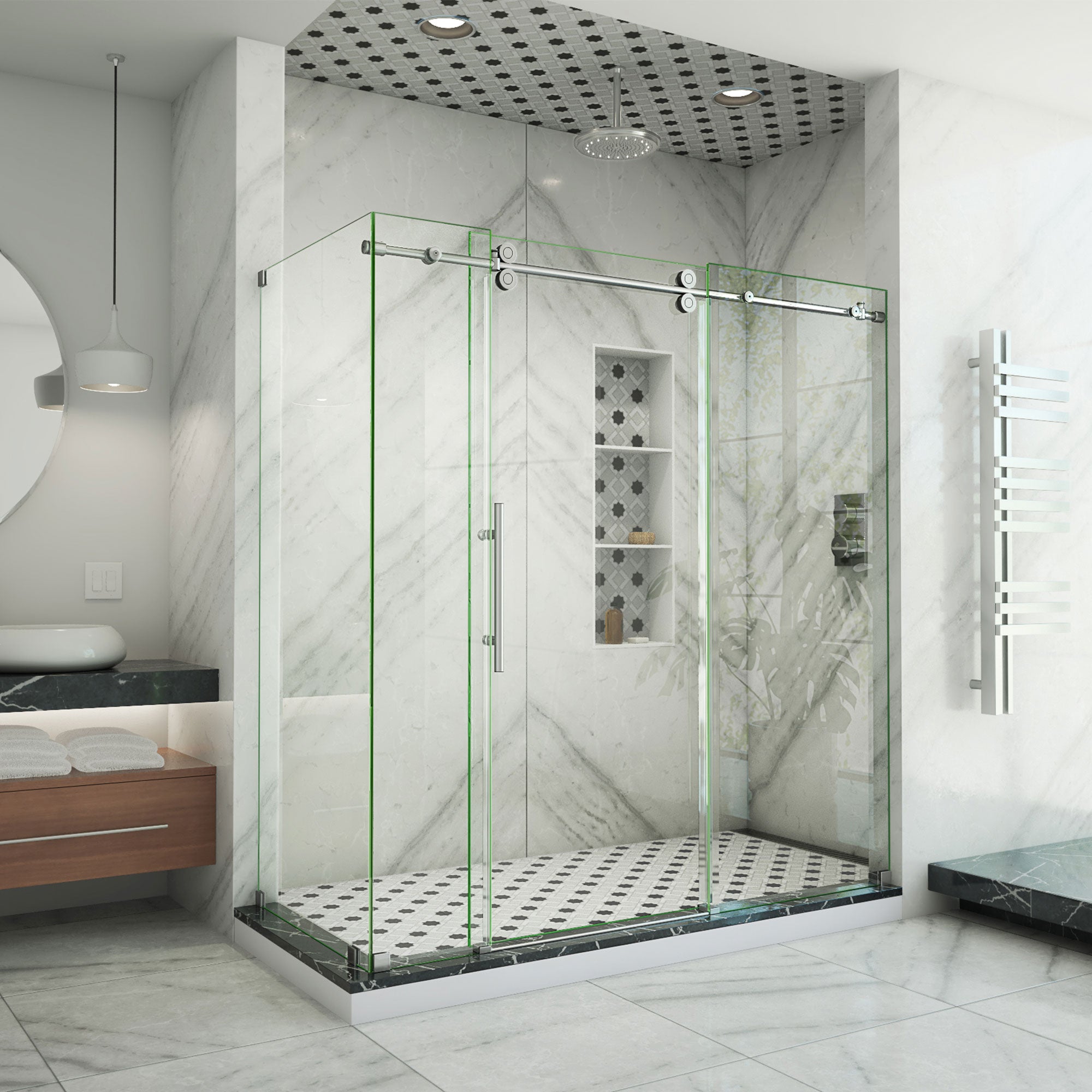 DreamLine Enigma-XO 68.38-72.38" W Shower Enclosure