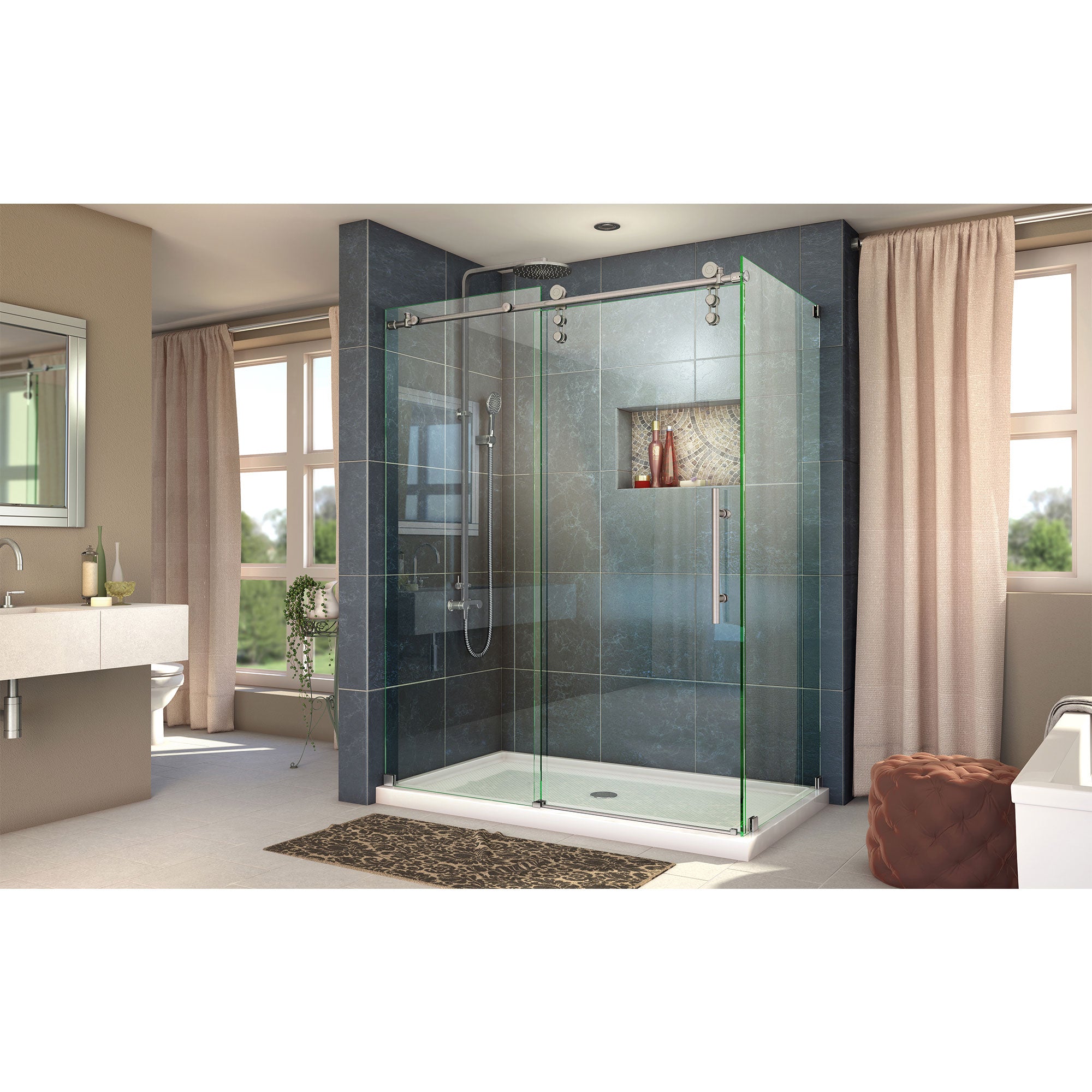 DreamLine Enigma-Z 56.38-60.38" W Shower Enclosure