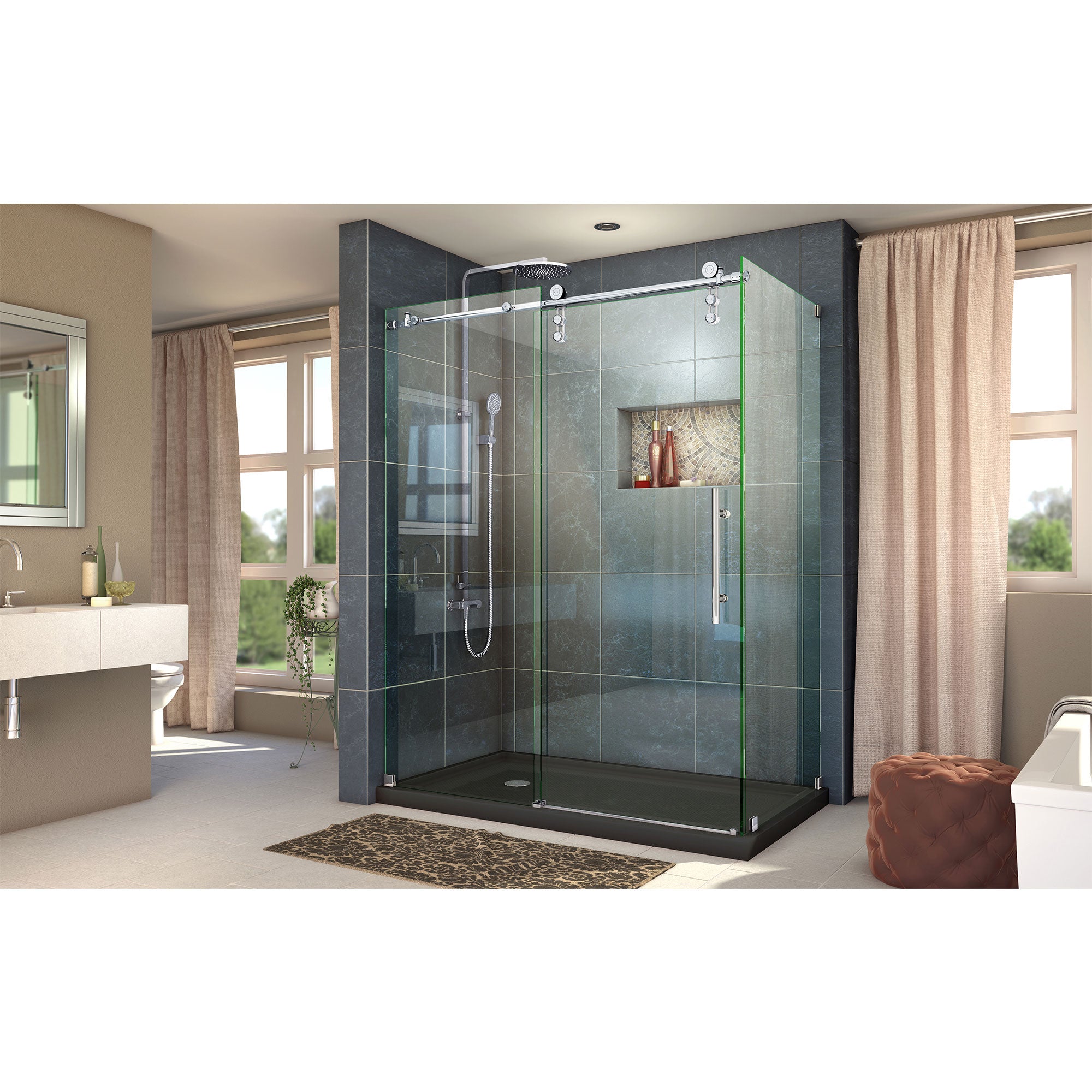 DreamLine Enigma-Z 56.38-60.38" W Shower Enclosure