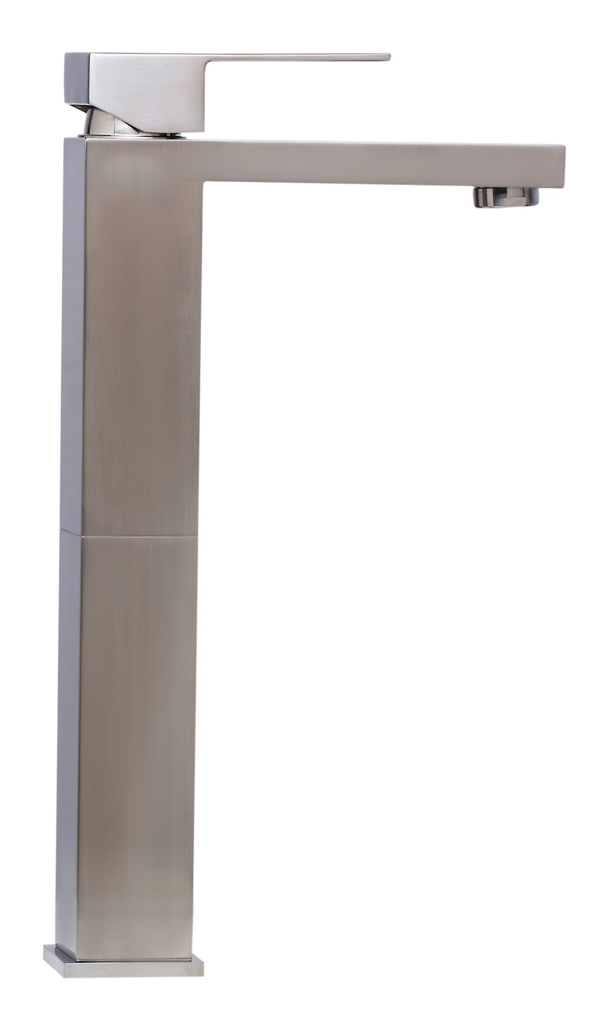 ALFI brand AB1129 Tall Square Single Lever Bathroom Faucet