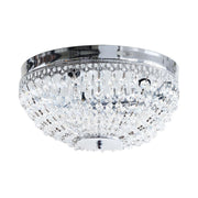 Erhard 13" in 3 Light Chrome Flush Mount