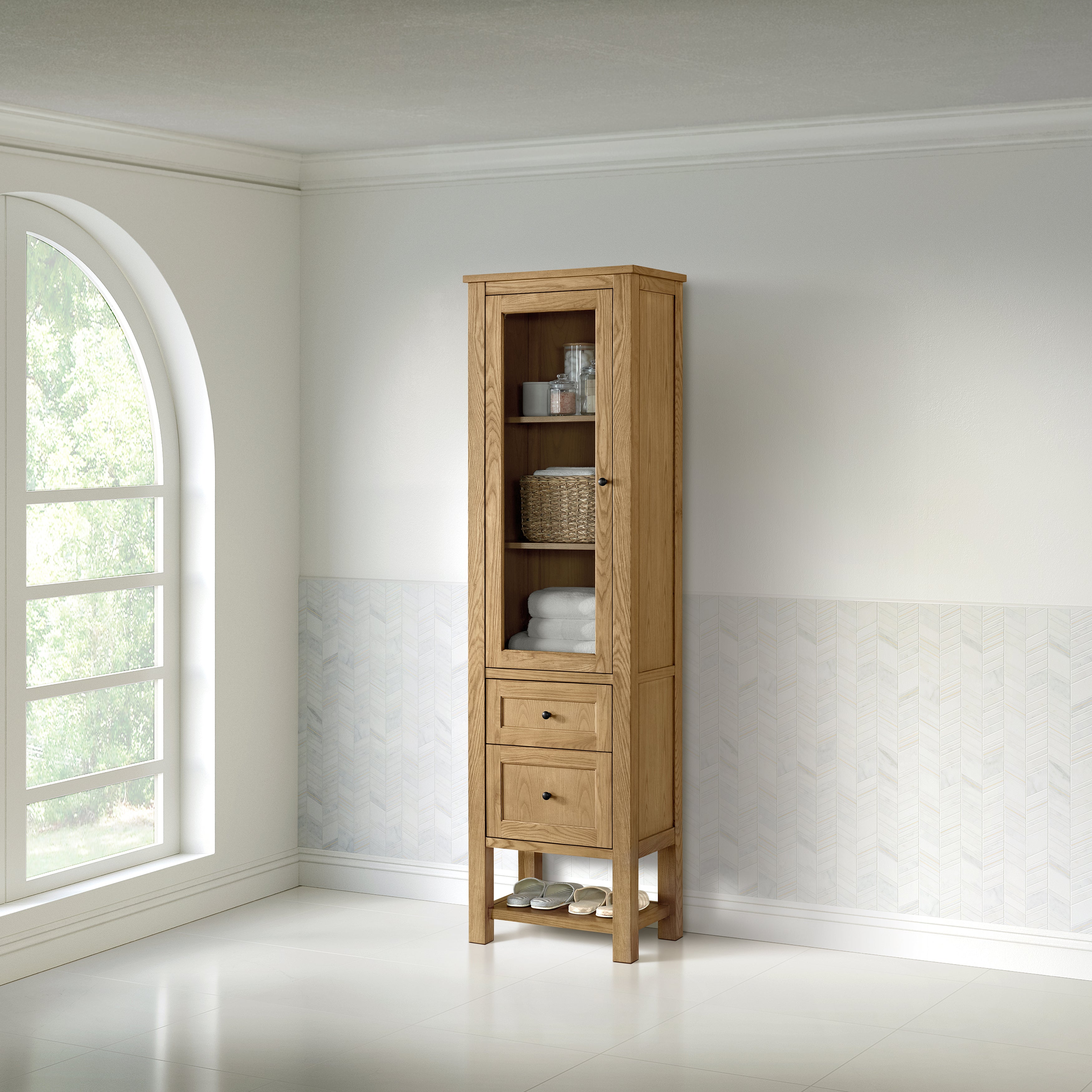 James Martin Breckenridge Linen Cabinet
