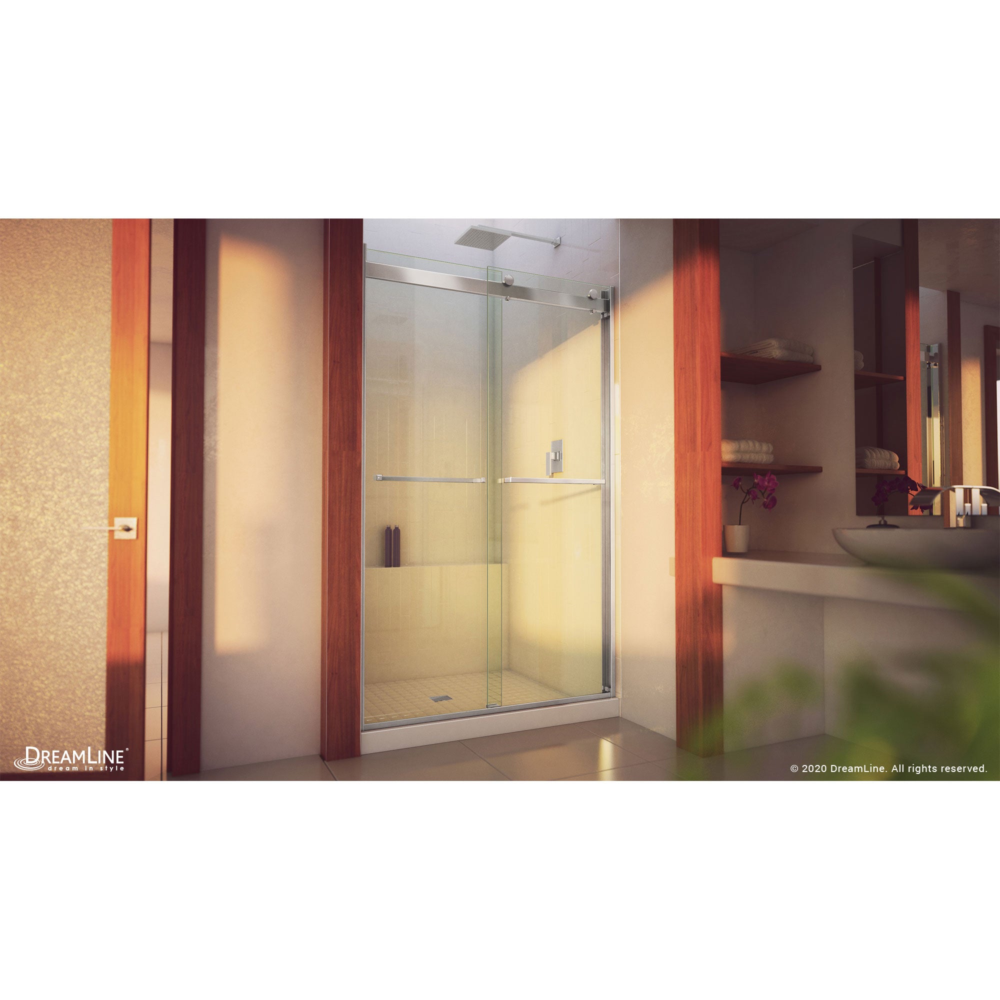DreamLine Essence-H 44-48" W Shower Door