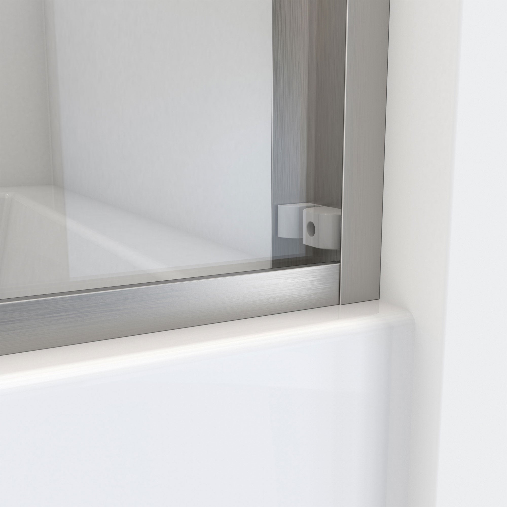 DreamLine Essence-H 56 - 60 inch W x 60 inch H Semi-Frameless Bypass Tub Door