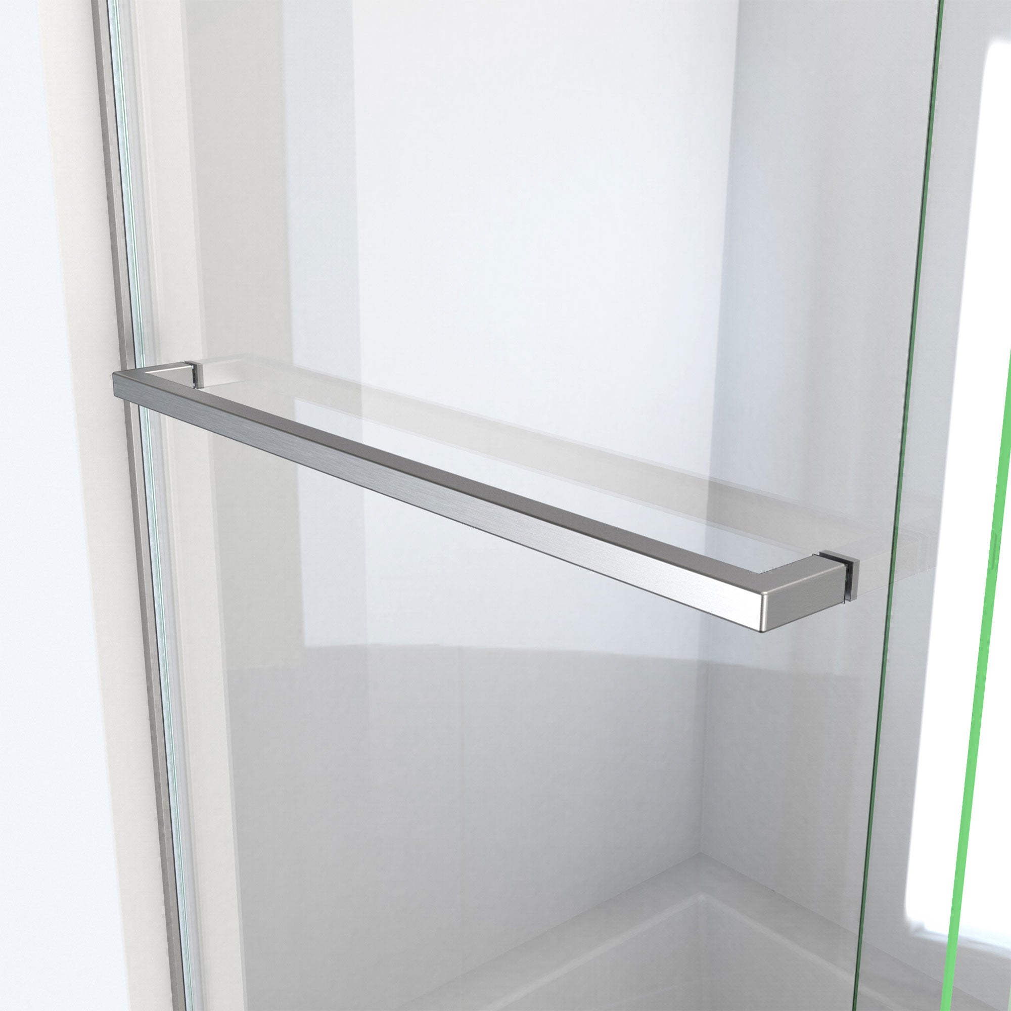 DreamLine Essence 56 - 60 inch W x 60 inch H Frameless Bypass Tub Door