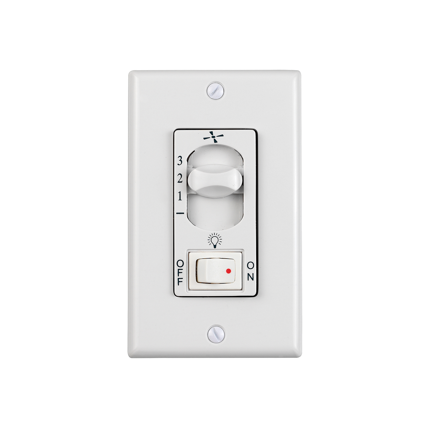 3 - Speed Wall Control with On/Off Light Switch