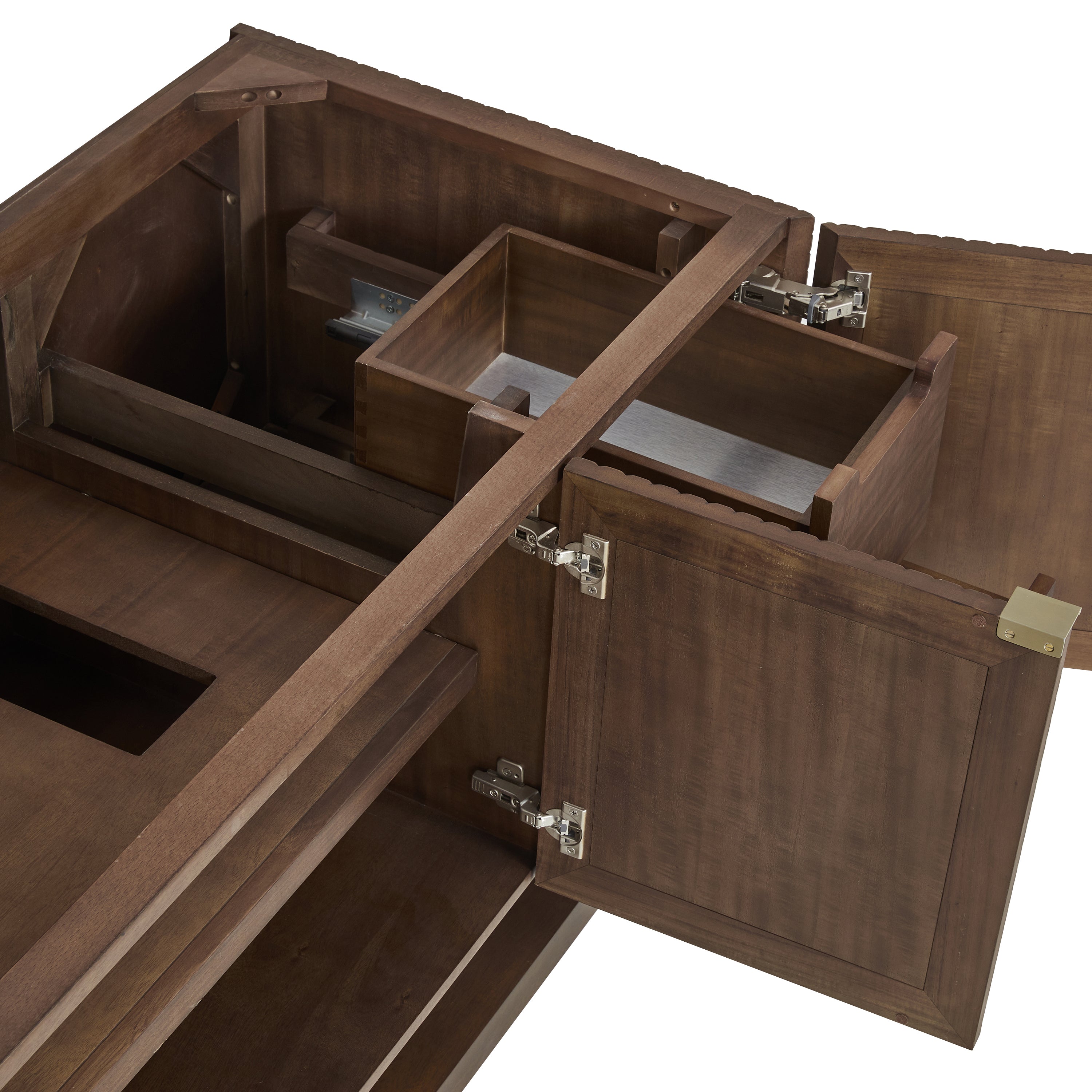 James Martin Marcello 48" Single Vanity in Chestnut with 3cm Countertop