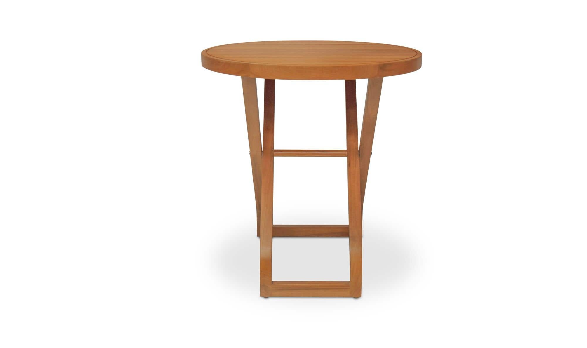 Moes Perry Outdoor Bistro Table Natural ET-1007
