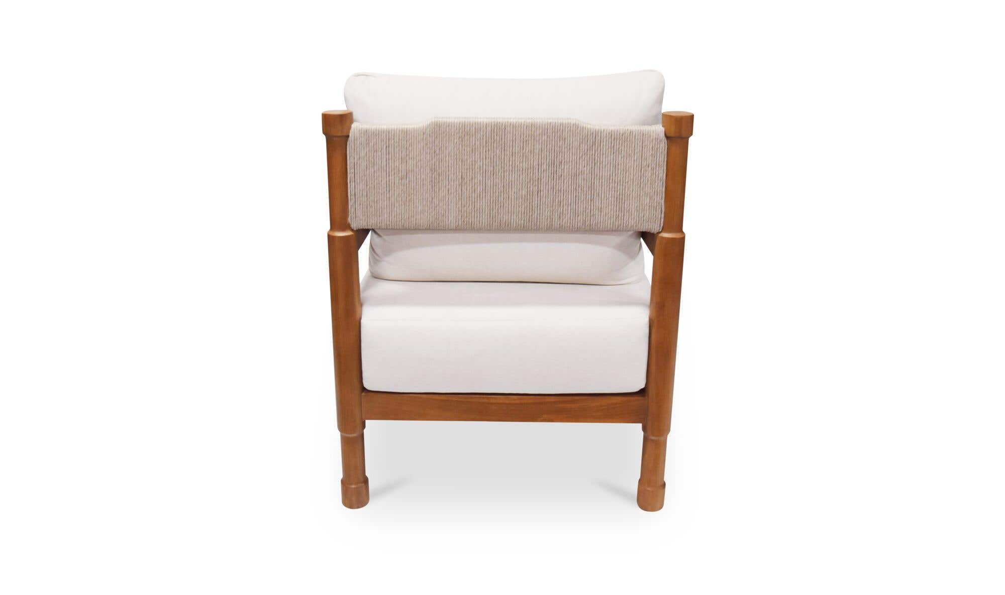 Moes Raf Outdoor Accent Chair Natural ET-1011
