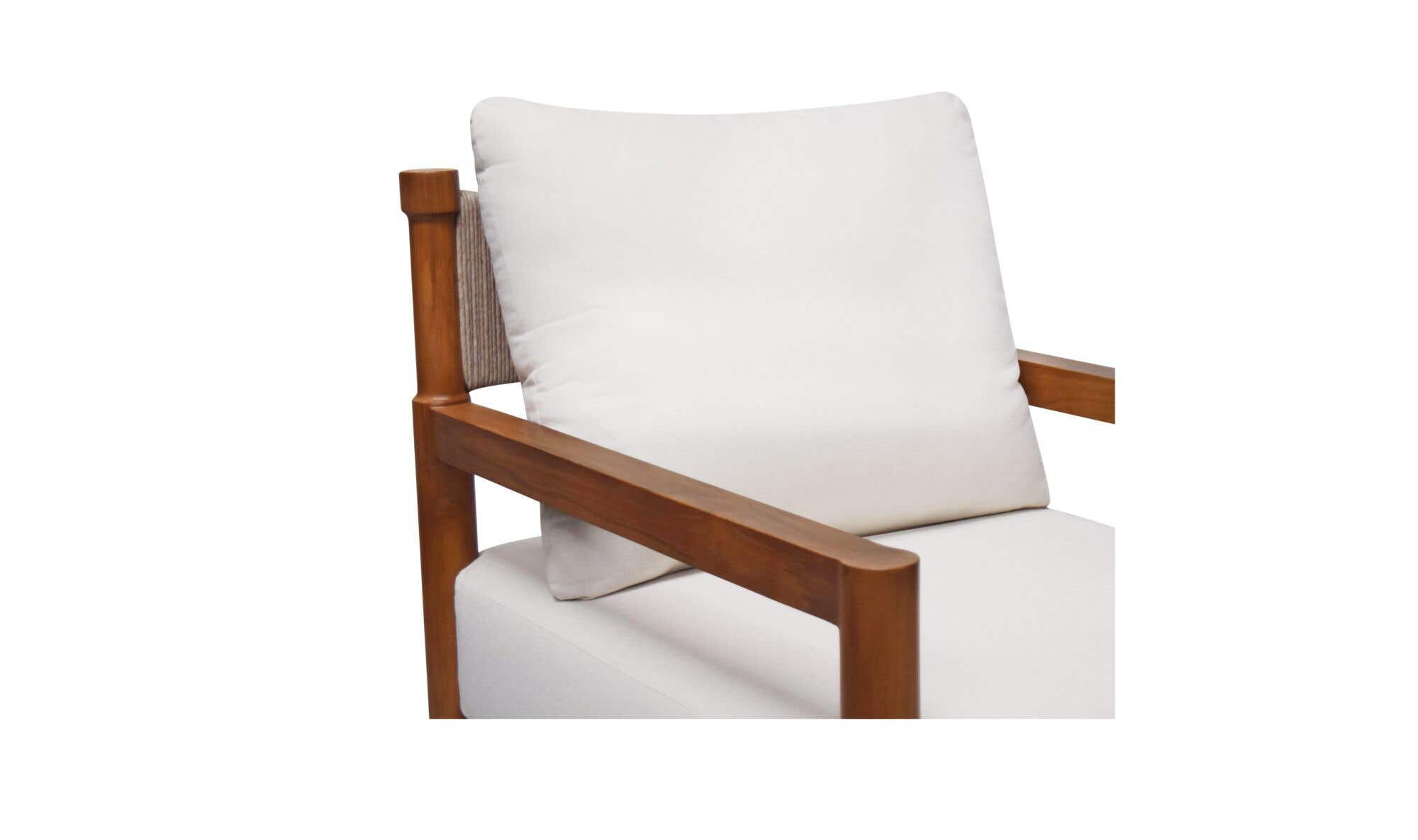 Moes Raf Outdoor Accent Chair Natural ET-1011