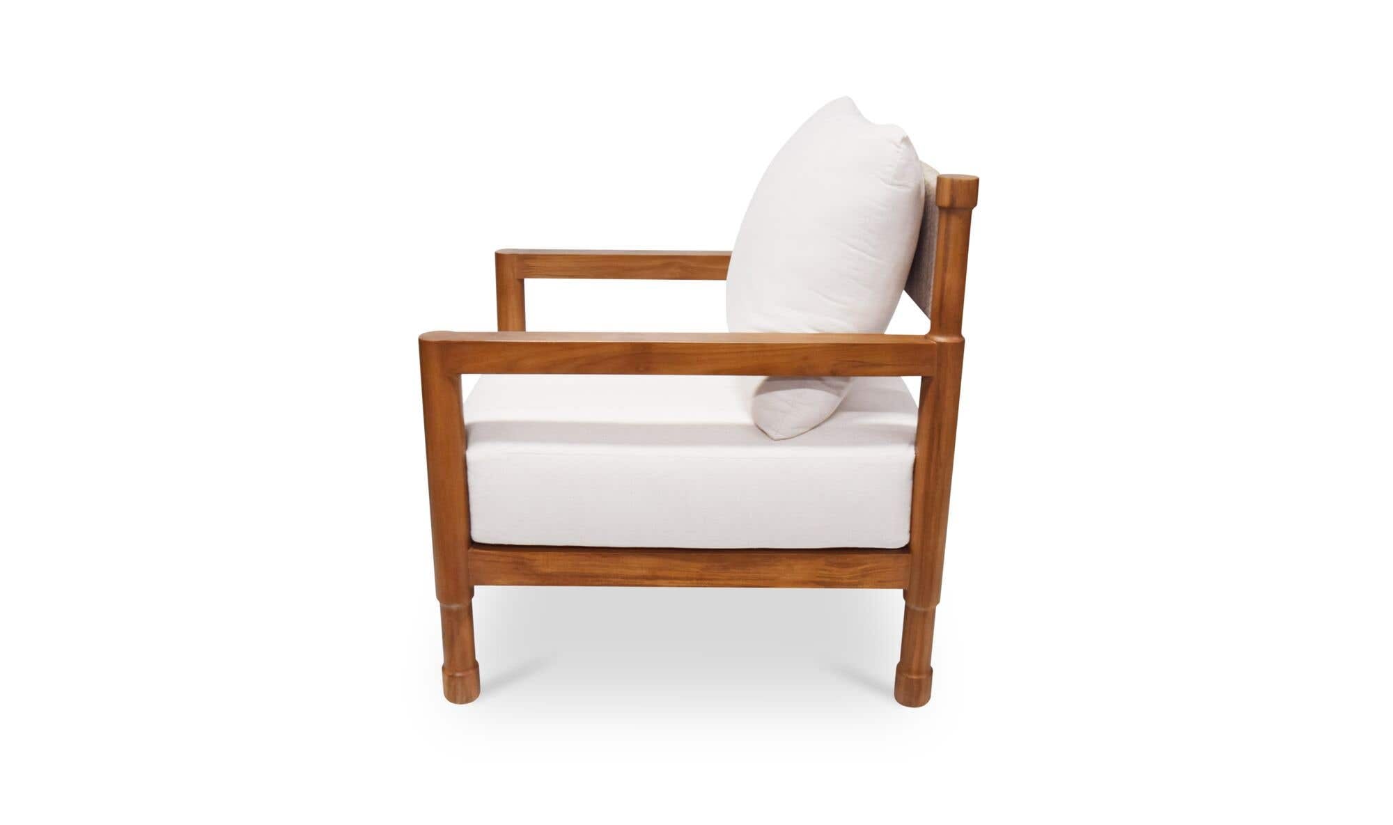 Moes Raf Outdoor Accent Chair Natural ET-1011
