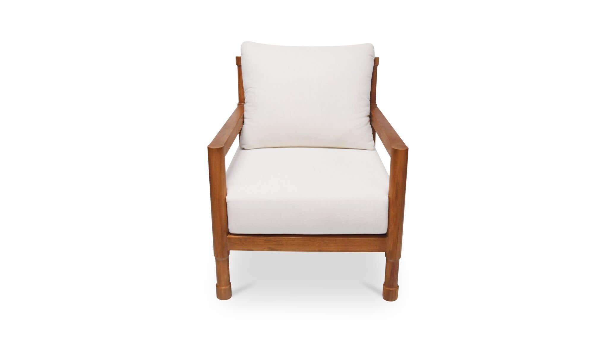 Moes Raf Outdoor Accent Chair Natural ET-1011