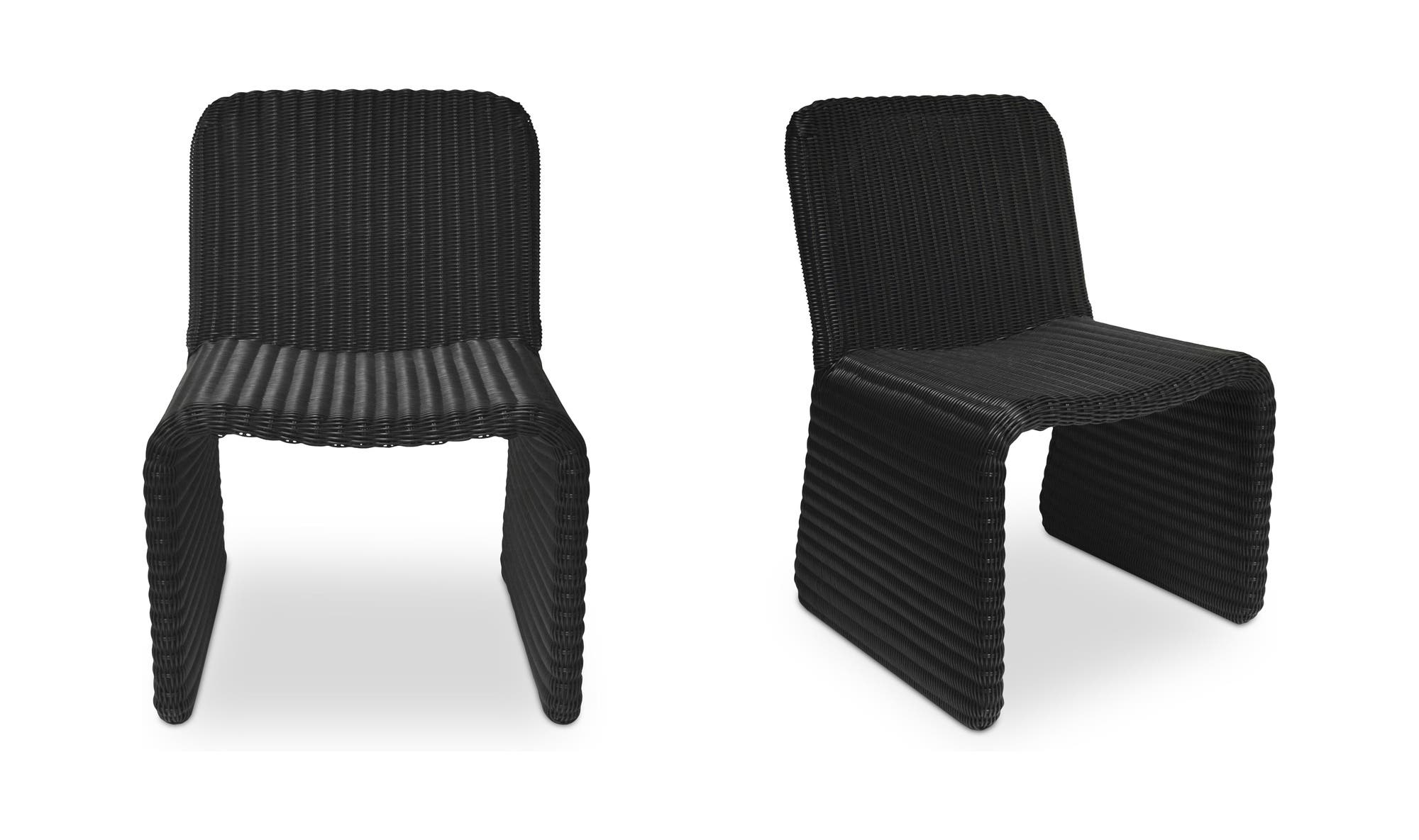 Moes Ella Outdoor Dining Chair Set of Two ET-1012