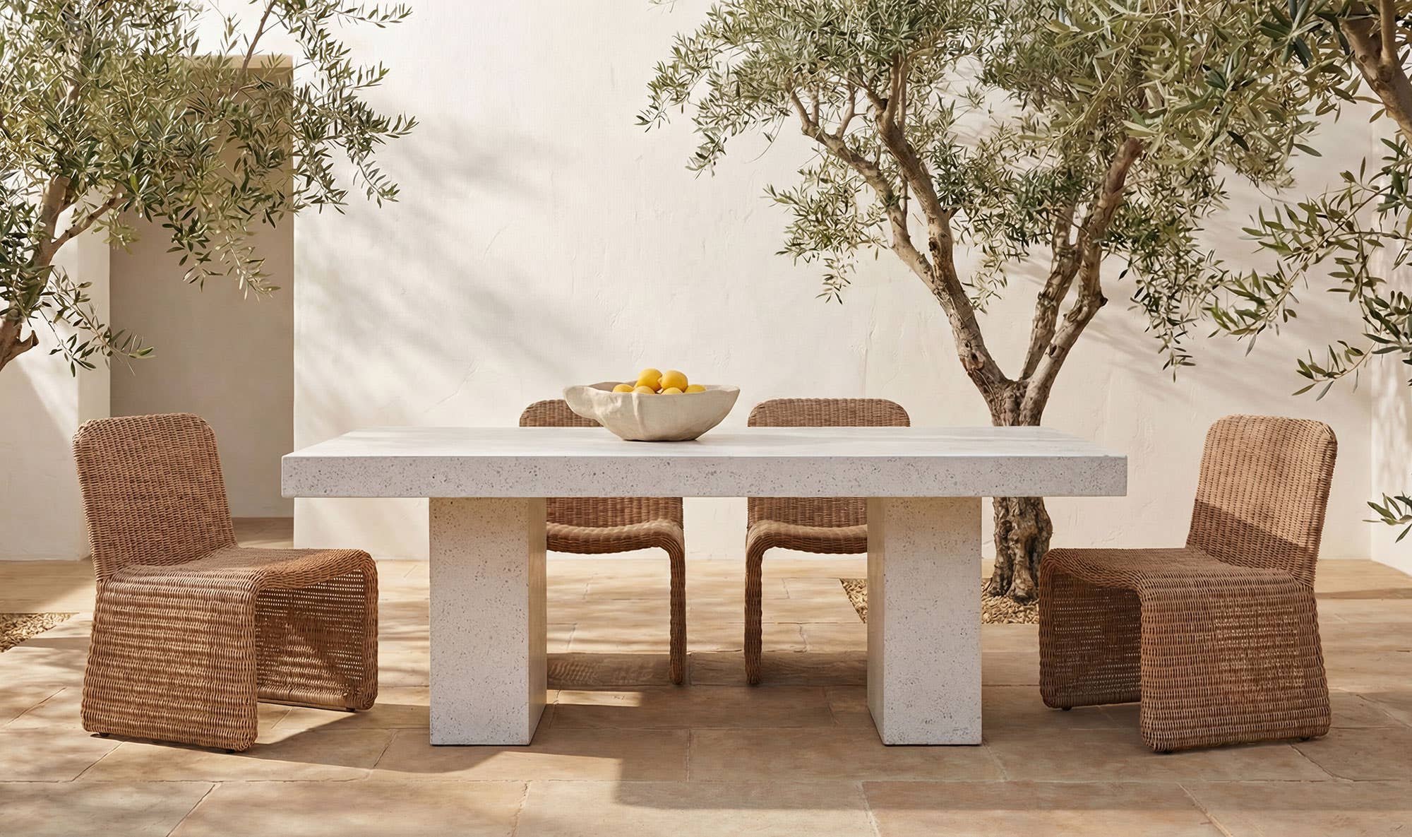 Moes Ella Outdoor Dining Chair Set of Two ET-1012
