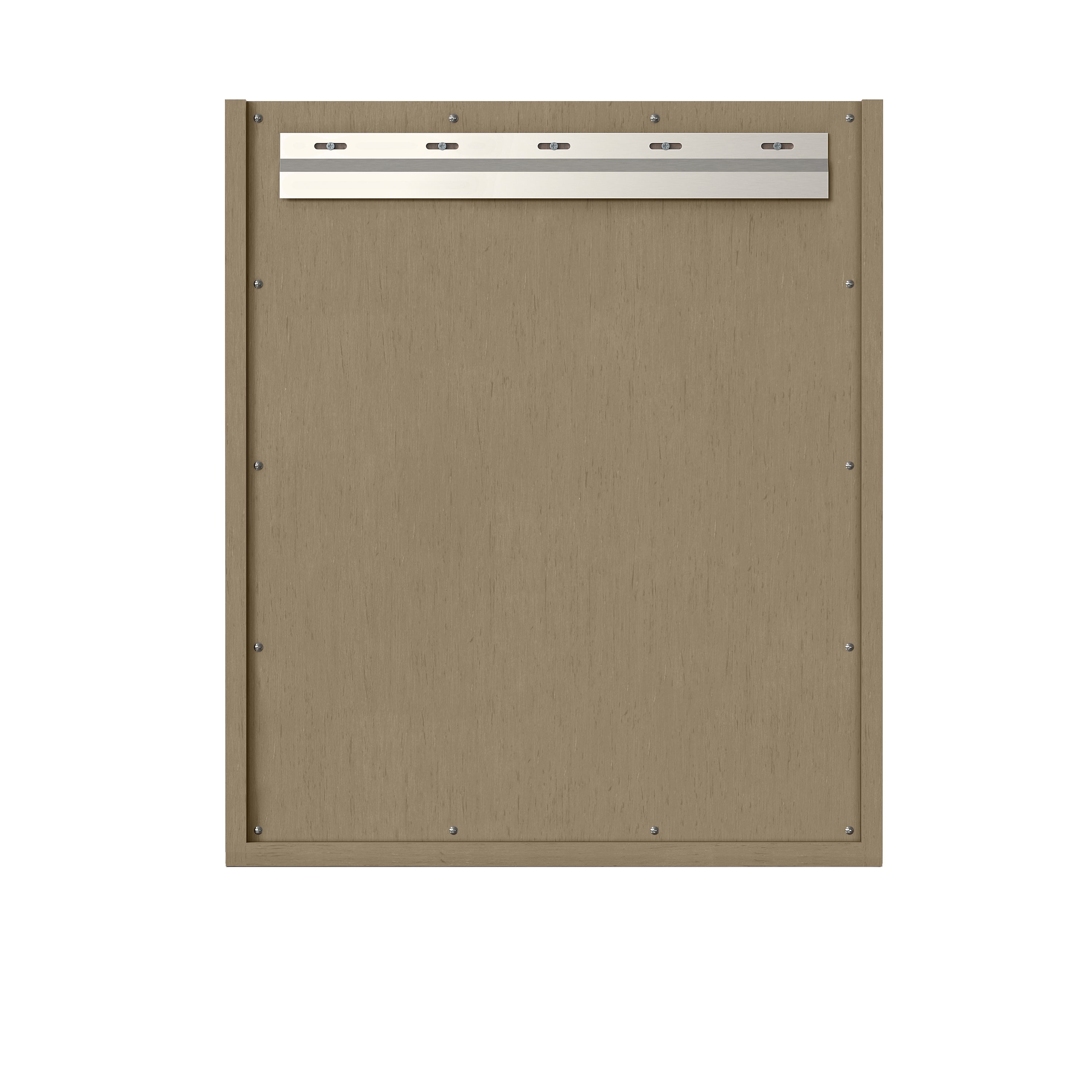 James Martin Chianti 24" Single Vanity in Glossy White with White Glossy Composite Stone Top