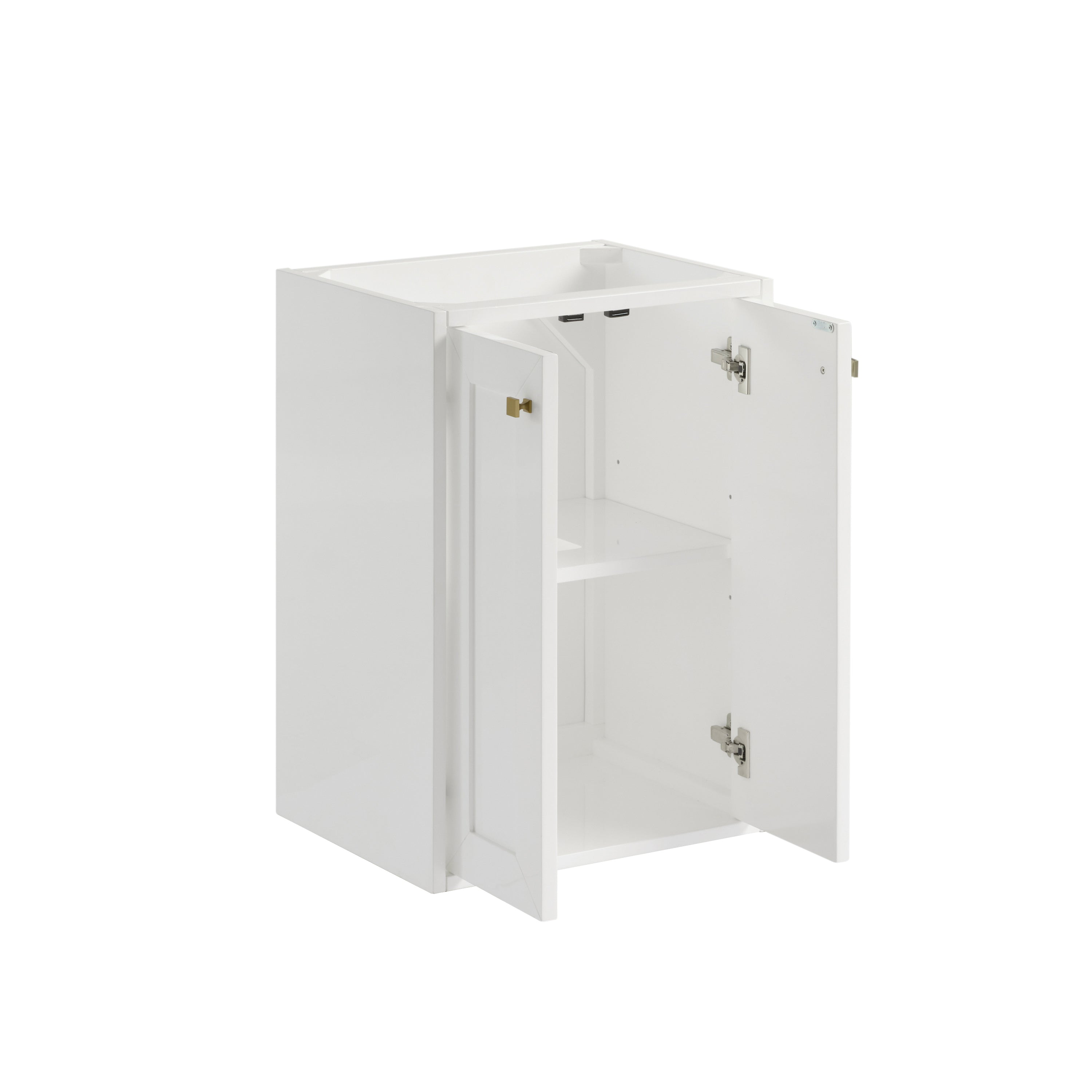 James Martin Chianti 20" Single Cabinet in Glossy White