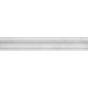Eastern White Honed Marble Crown 2"X12"