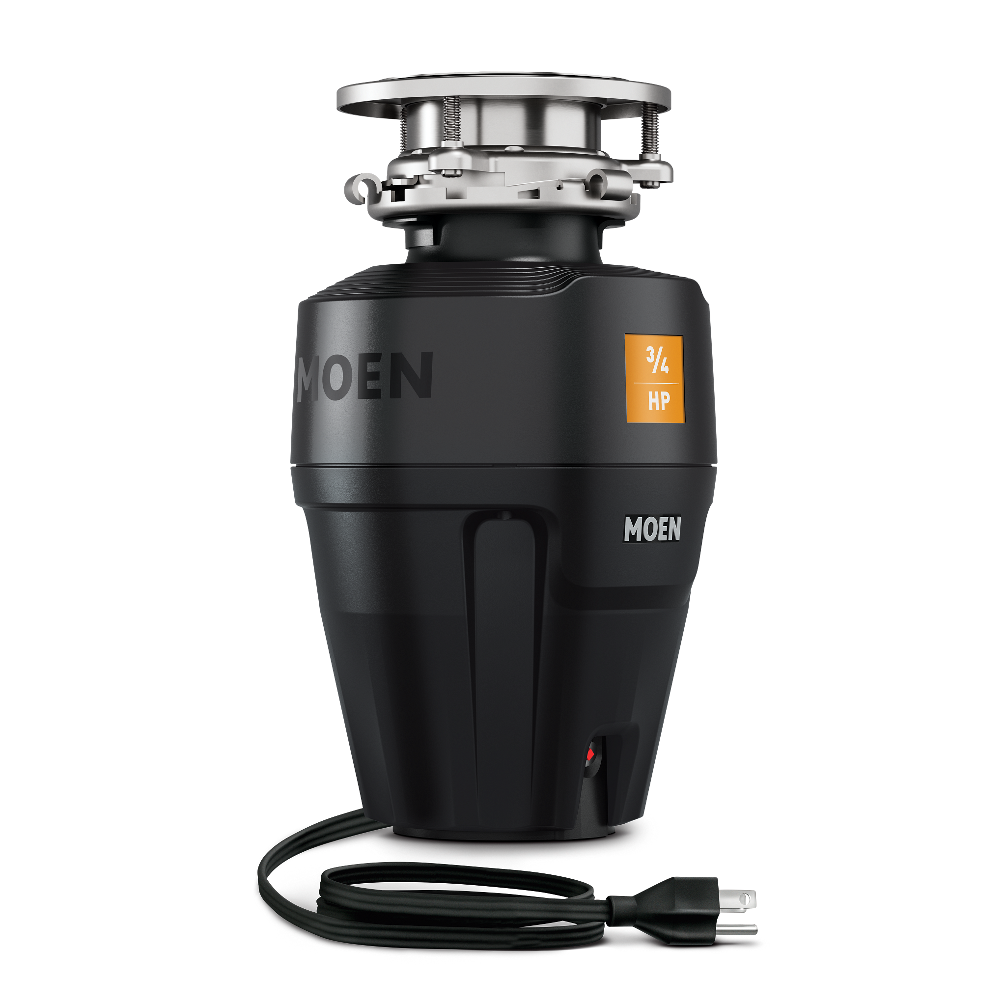 Moen EX75C Ex Series Host™ Series 3/4 Horsepower Improved Installation Garbage Disposal
