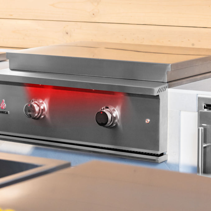 TrueFlame Griddle Built-In/Freestanding