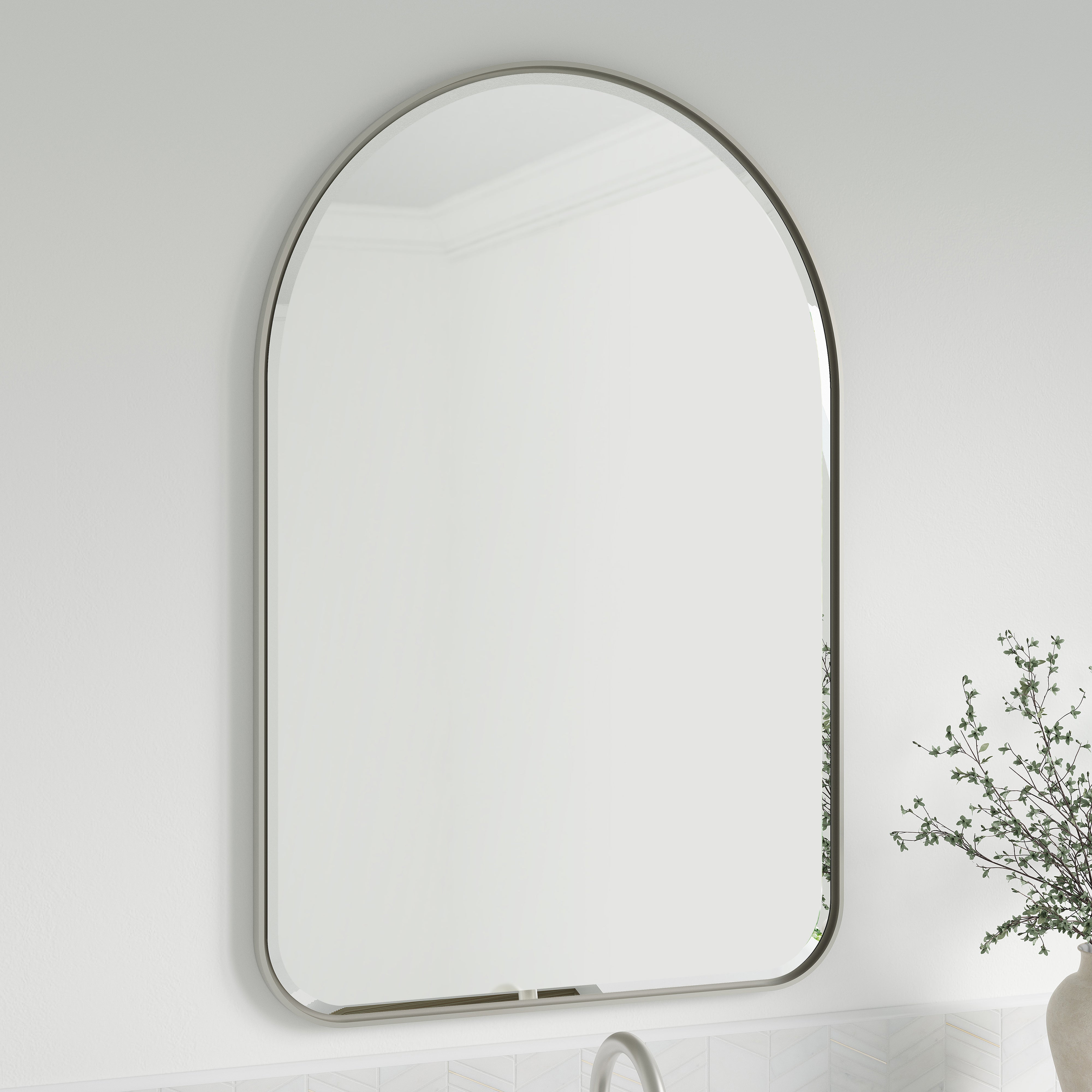 James Martin Rohe 24" Arched Mirror