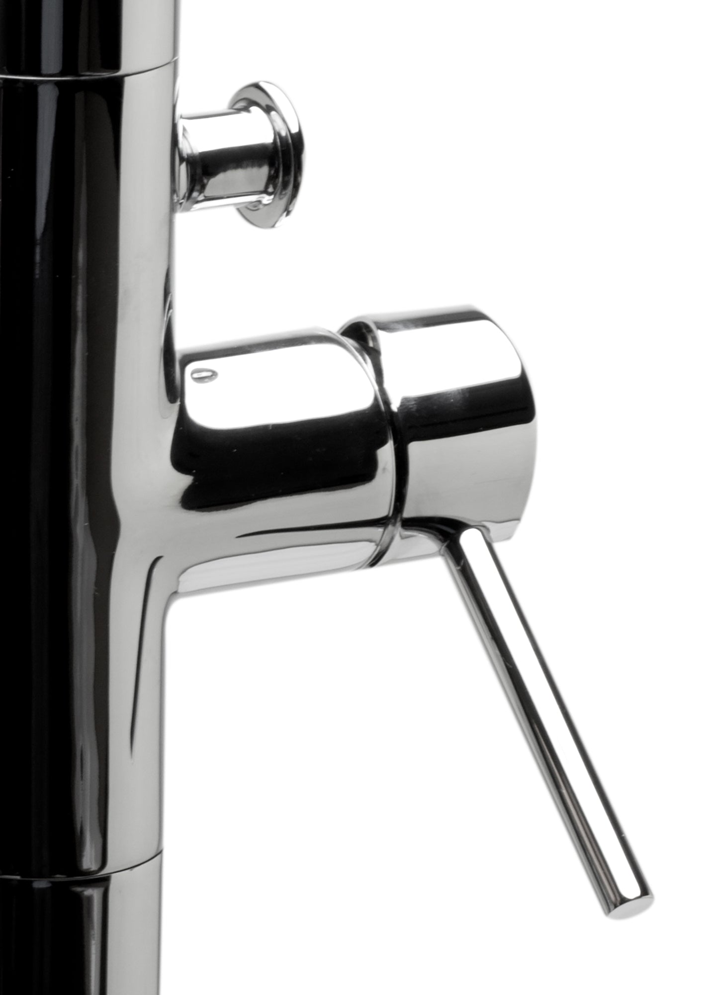 ALFI brand AB2534 Single Lever Floor Mounted Tub Filler Mixer w Hand Held Shower Head