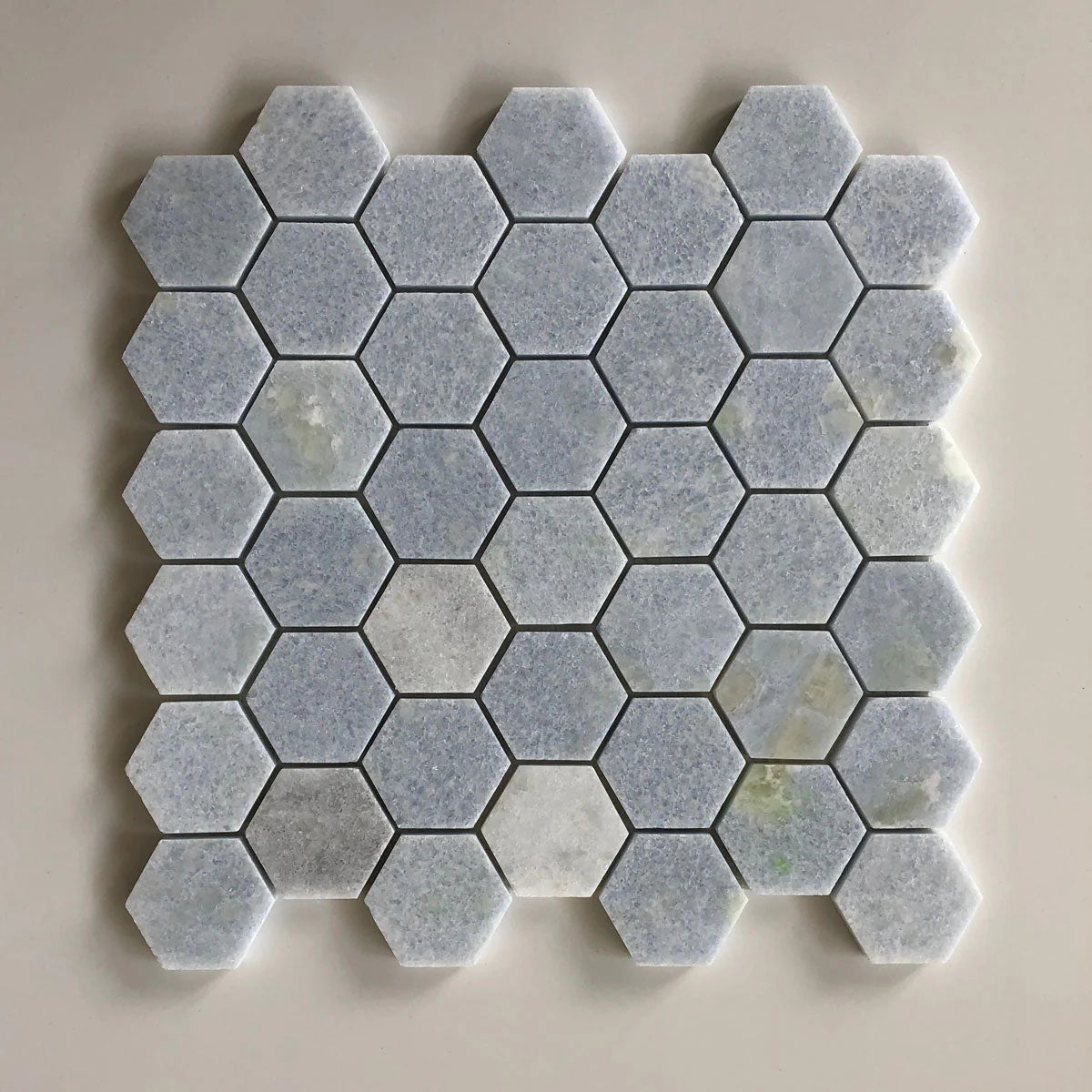 Blue Celeste Hexagon 2" Polished Mosaic