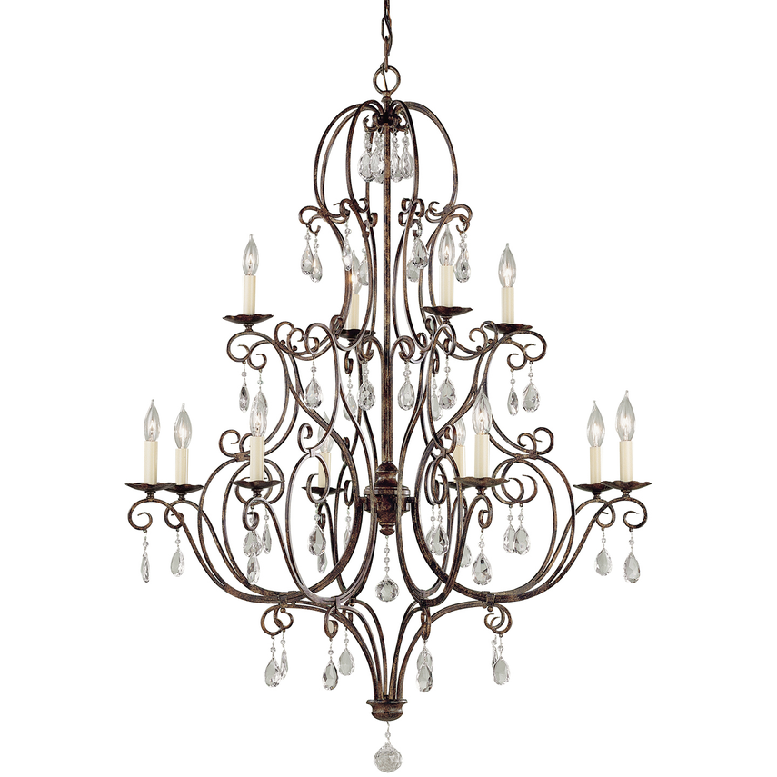Chateau 12-Light Chandelier