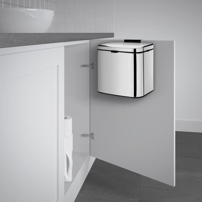 OUTLINE - Wallmounted bin, polished