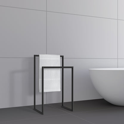 OUTLINE - Towel Rail Double, Free-Standing