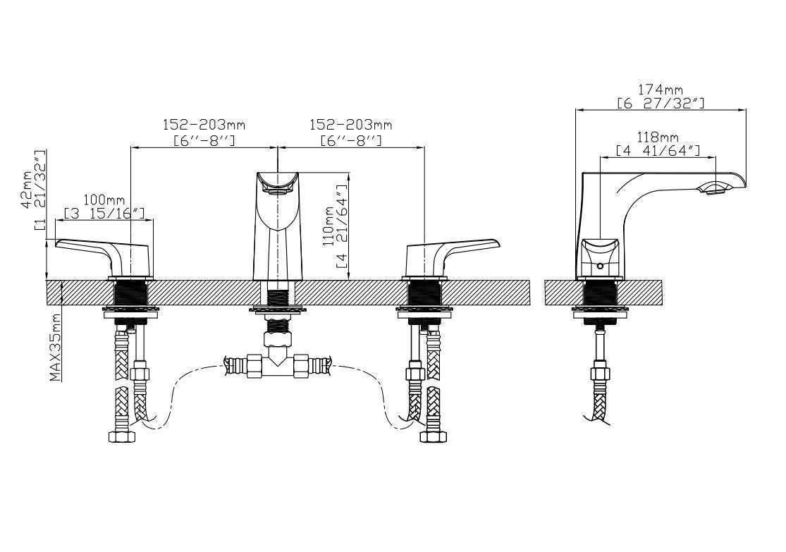 Chans Furniture LB009 Faucet Carpre