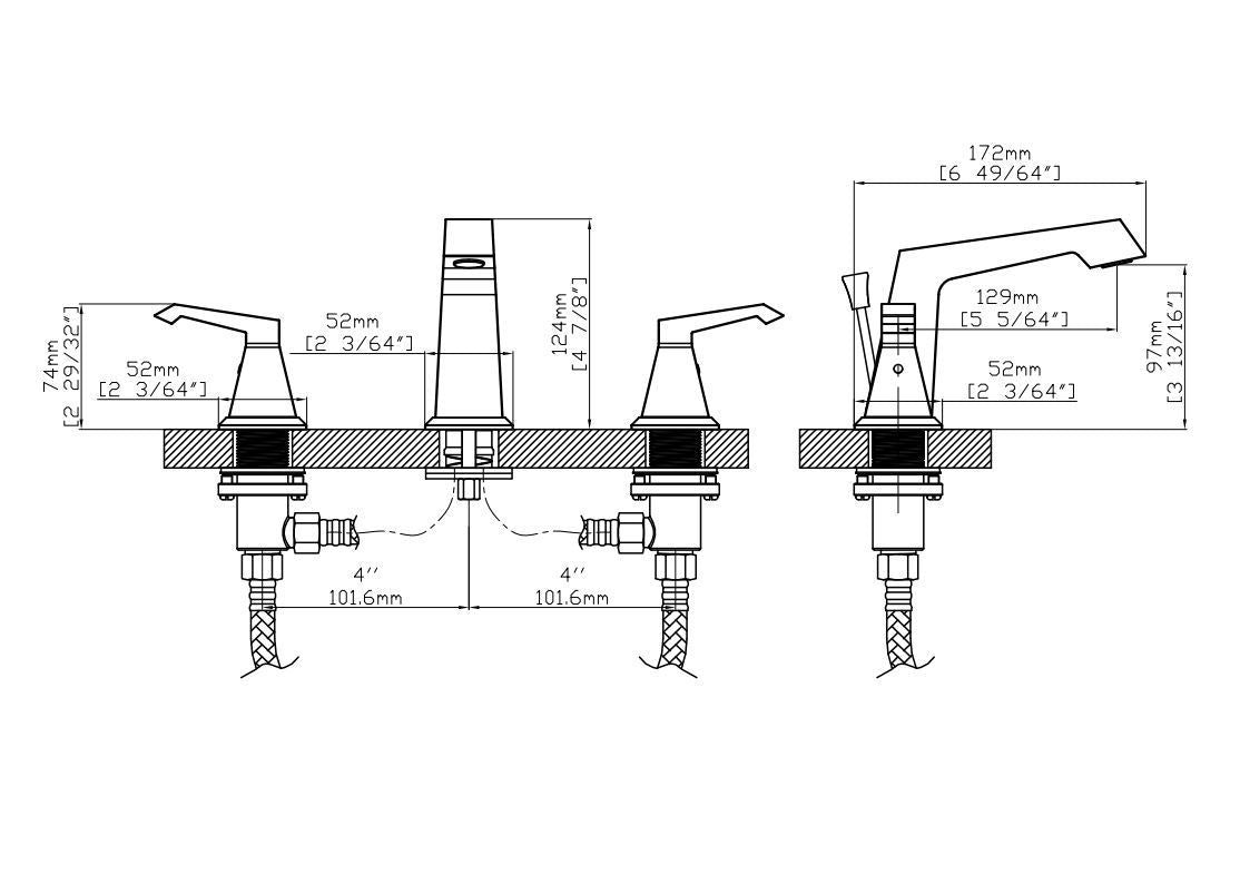 Chans Furniture LB012 Faucet Monte