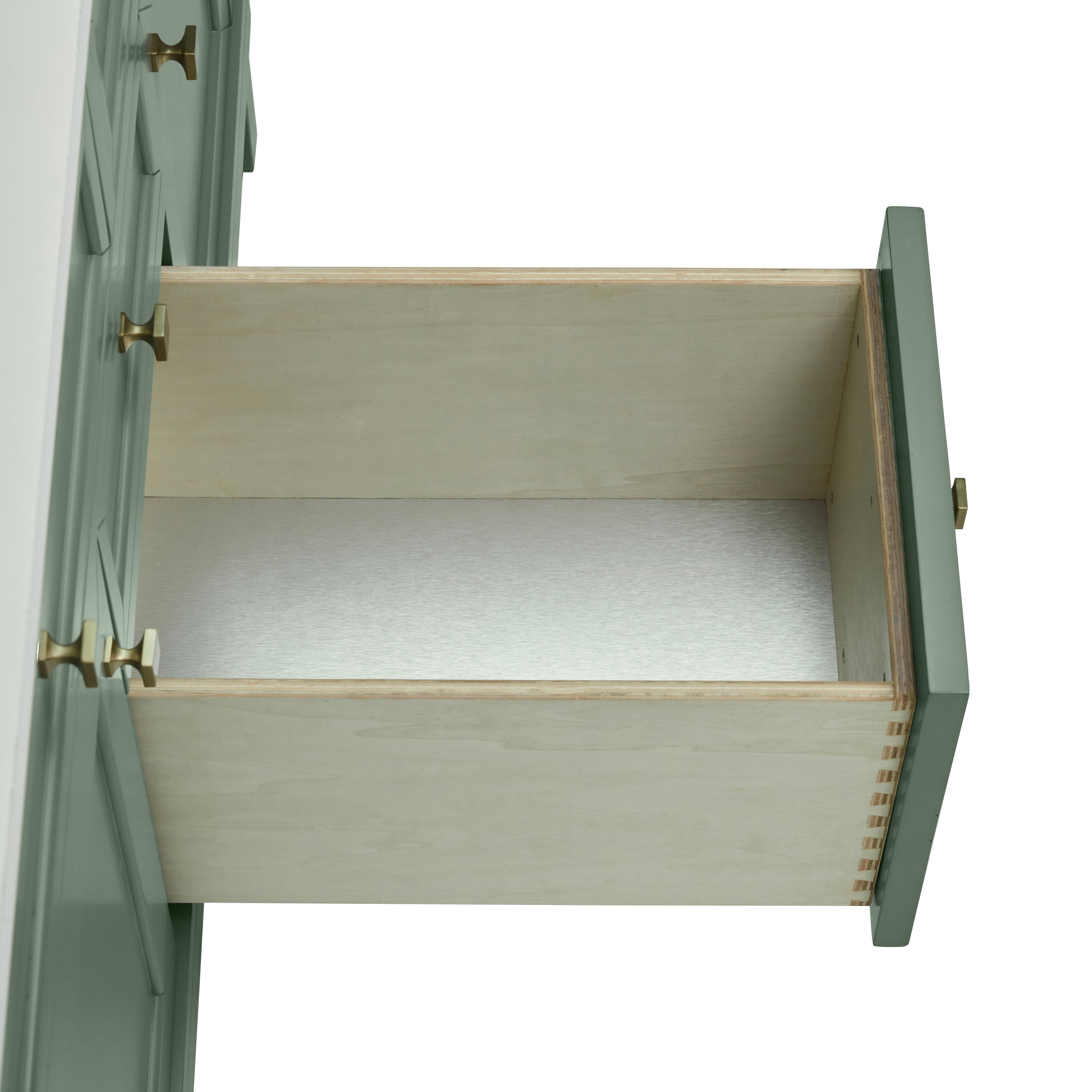 James Martin Chicago 48" Single Vanity in Smokey Celadon with 3cm Countertop