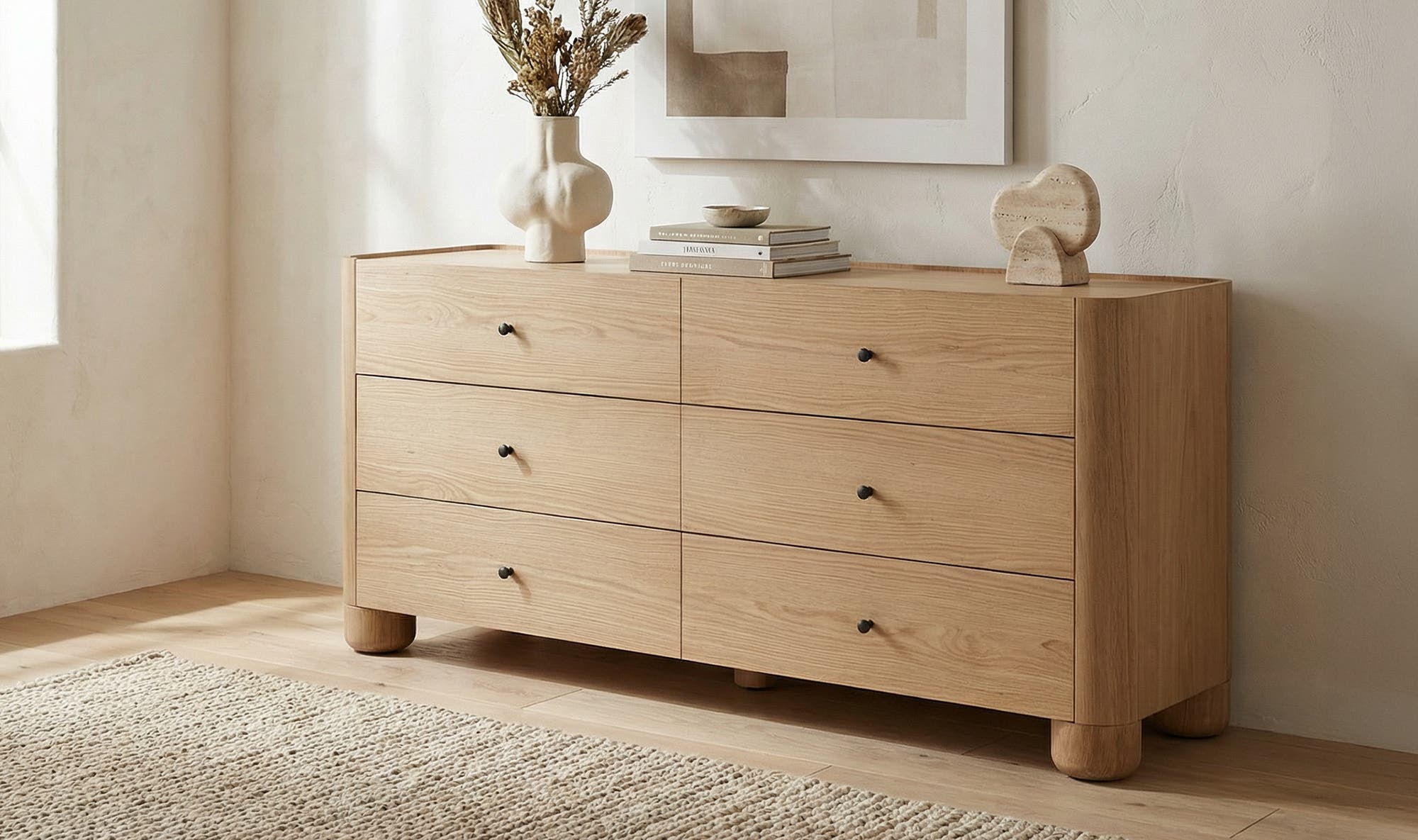 Moes Gibson 6 Drawer Dresser FC-1012