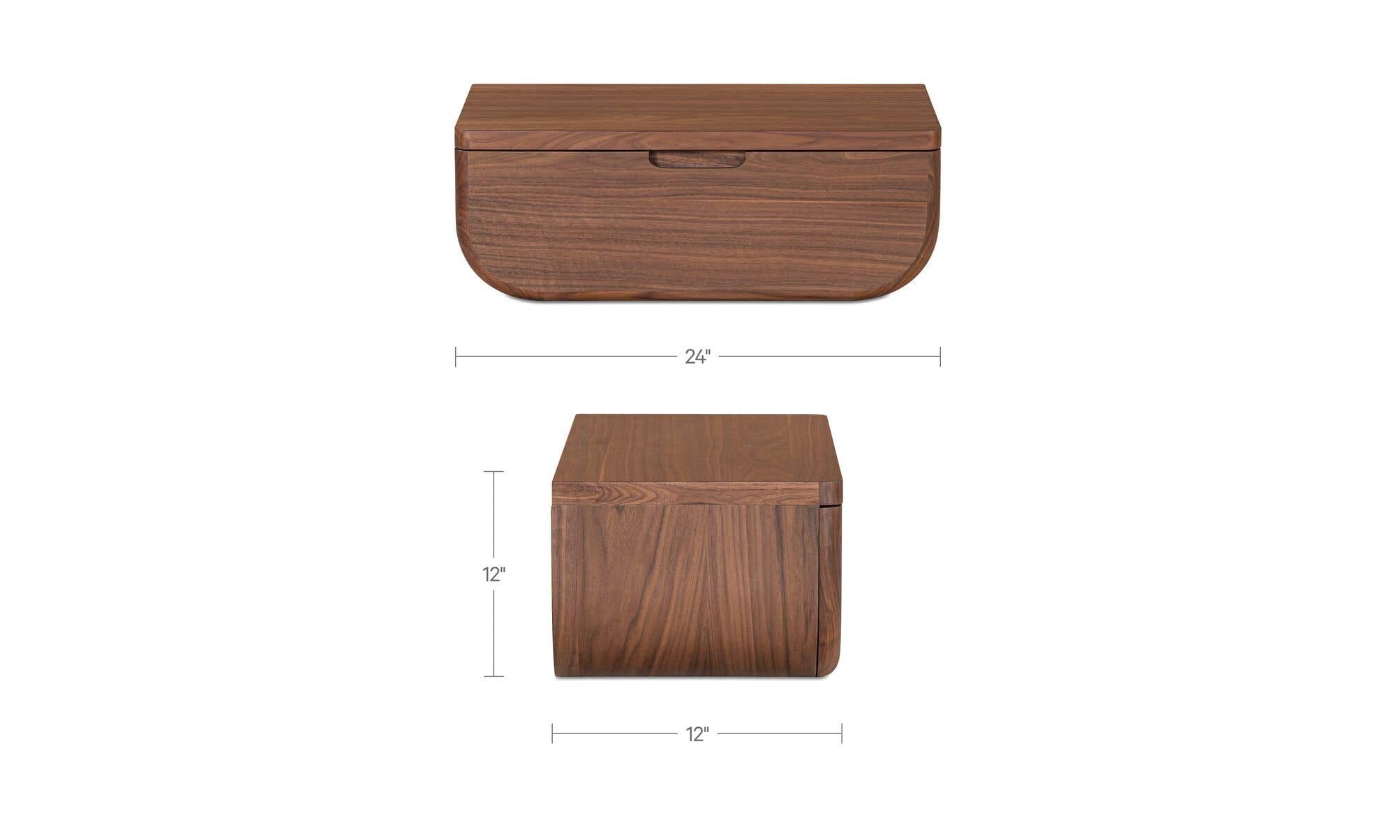 Moes Hettie Floating Nightstand FC-1024