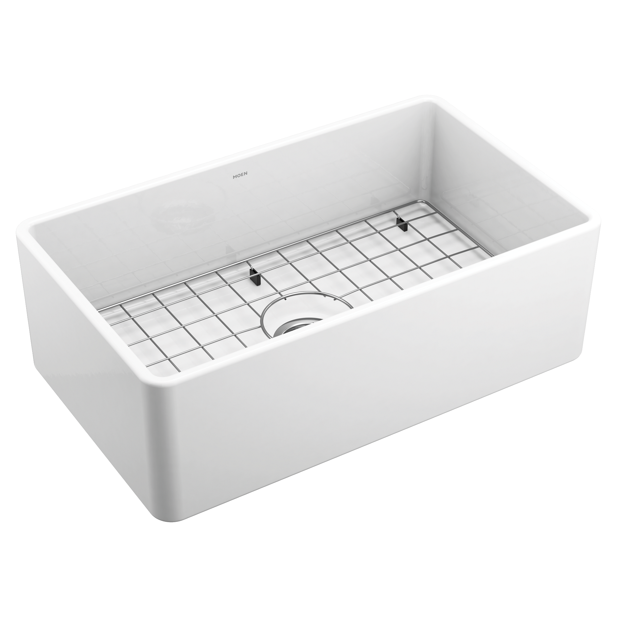 Moen FC301810 Host 30" Fireclay Undermount Apron Front Single Bowl Sink