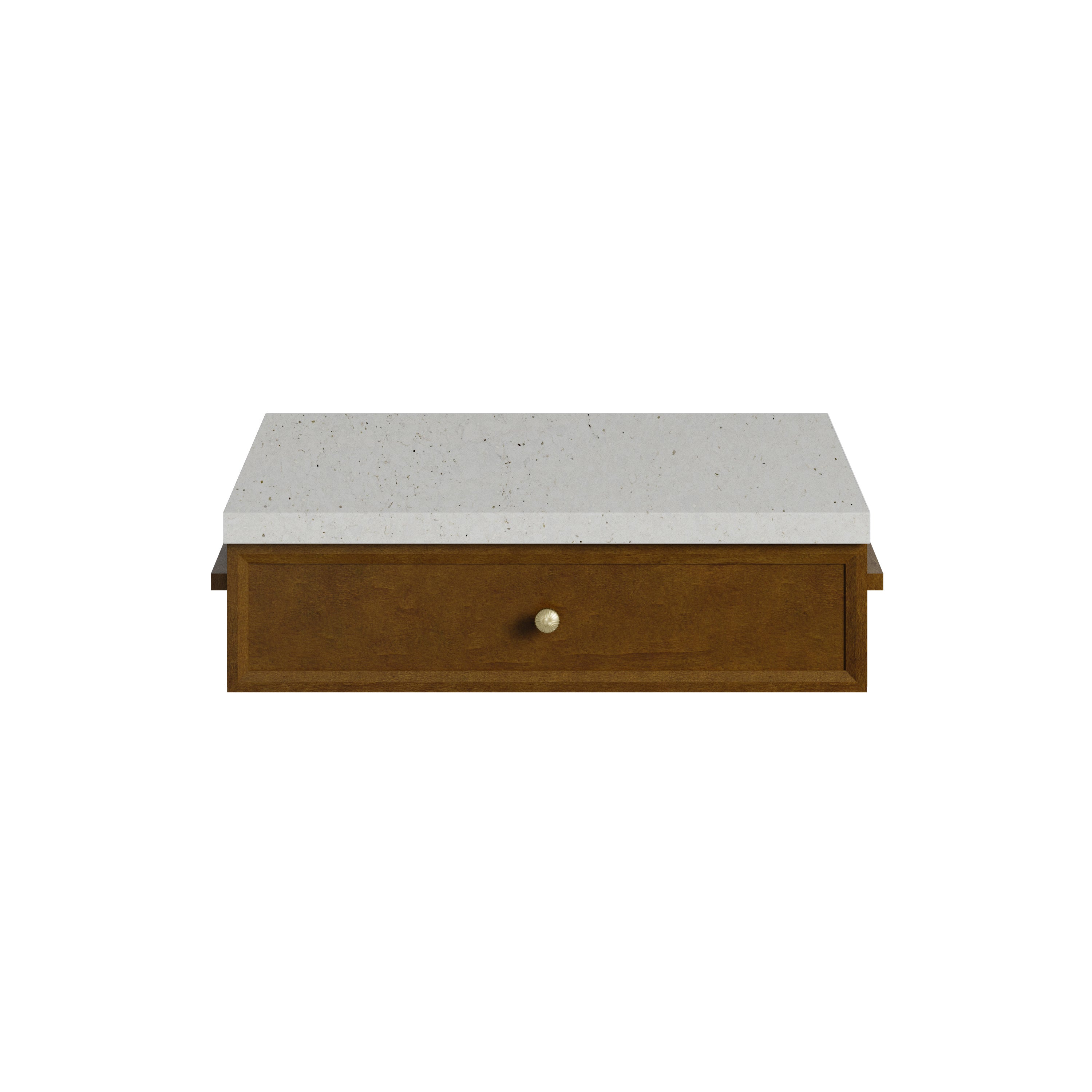 James Martin Bellshire 24" Drawer Unit in Honey Oak with 3cm Countertop