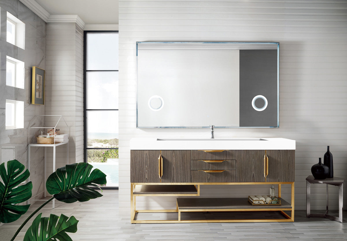 Columbia 72" Single Vanity Cabinet
