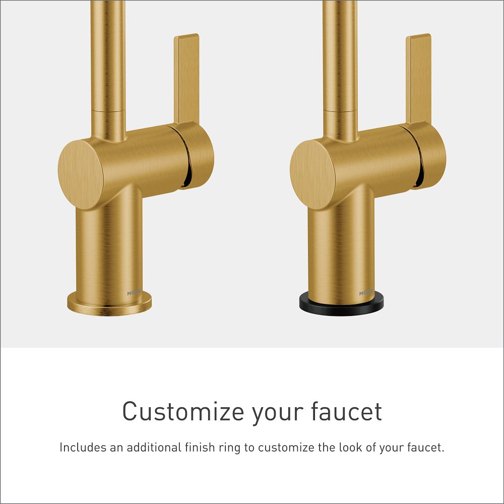 Cia One-Handle High Arc Pulldown Kitchen Faucet