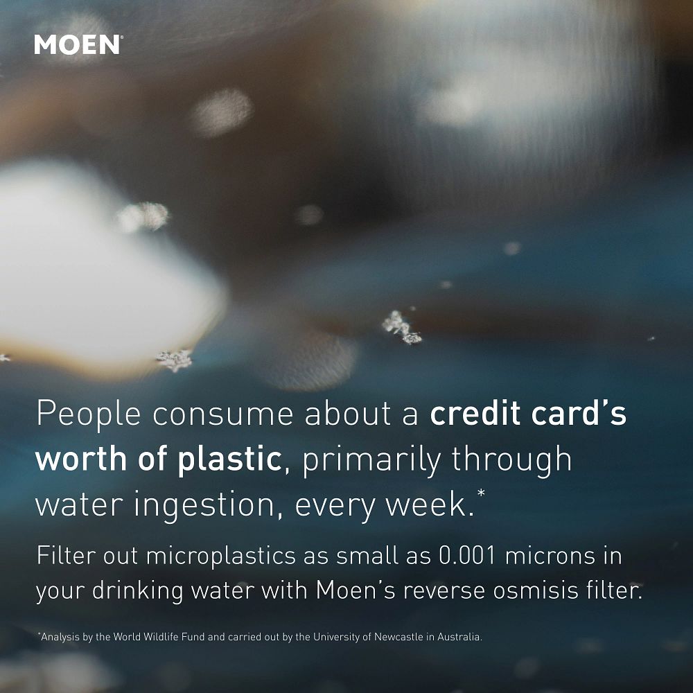 Moen 4-Stage Under Sink Reverse Osmosis Advanced Water Filtration System