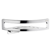 SIDELINE - Corner Shower Basket, Chromed Stainless Steel, Height 60 mm