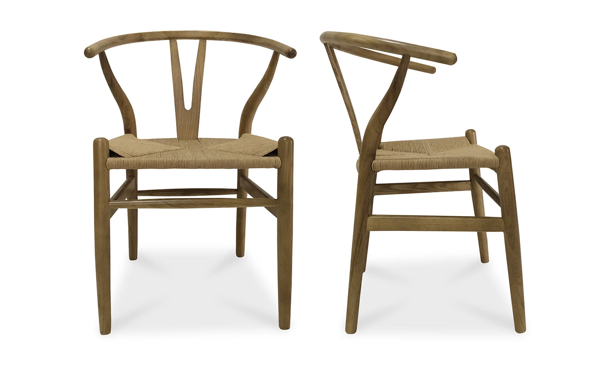 Moes Ventana Dining Chair Natural - Set Of Two FG-1015