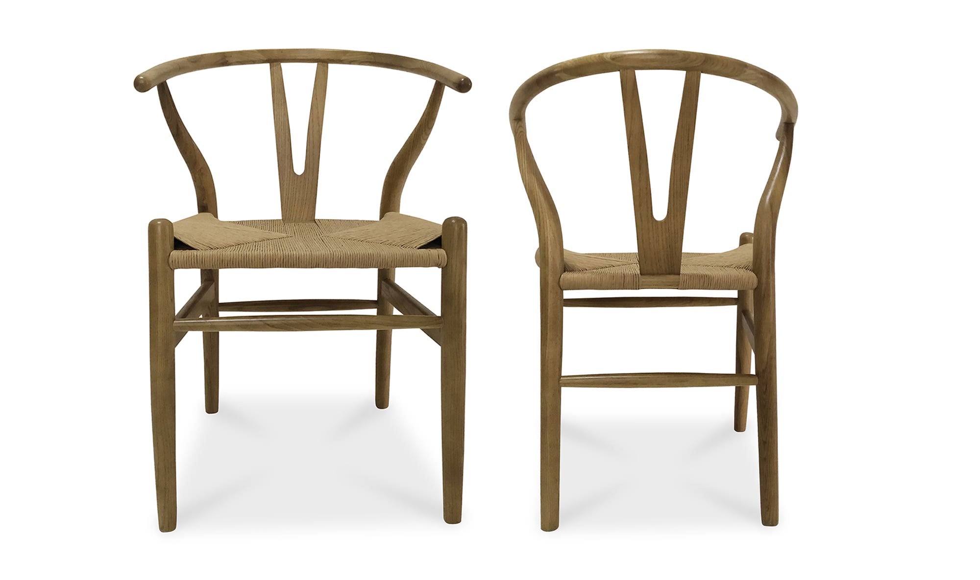 Moes Ventana Dining Chair Natural - Set Of Two FG-1015