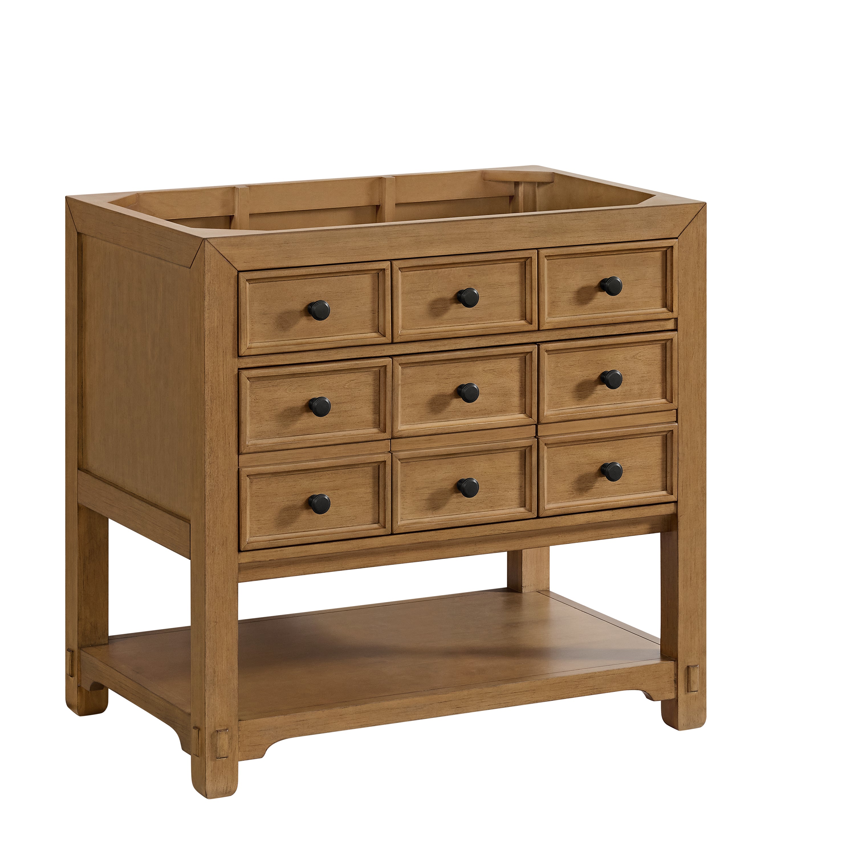 James Martin Malibu 36" Single Vanity in Amber Birch with 3cm Countertop